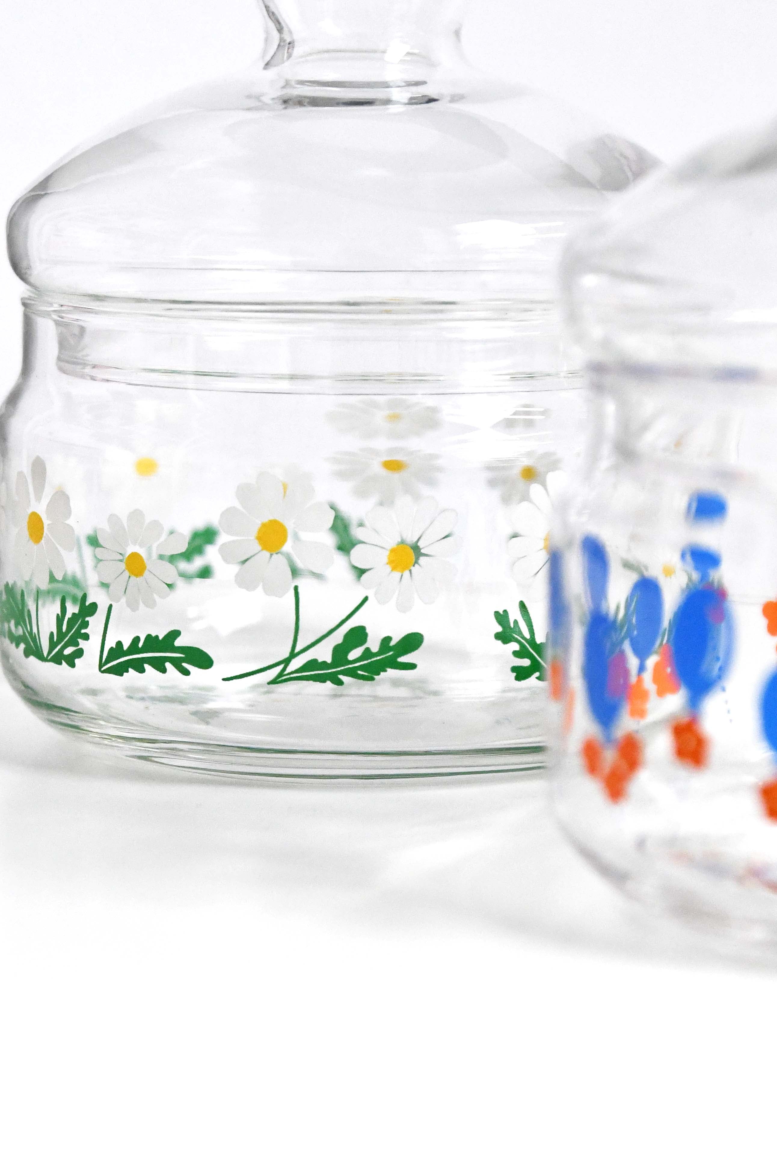 Aderia Retro Candy case glassware, Japanese retro illustration and high-quality design