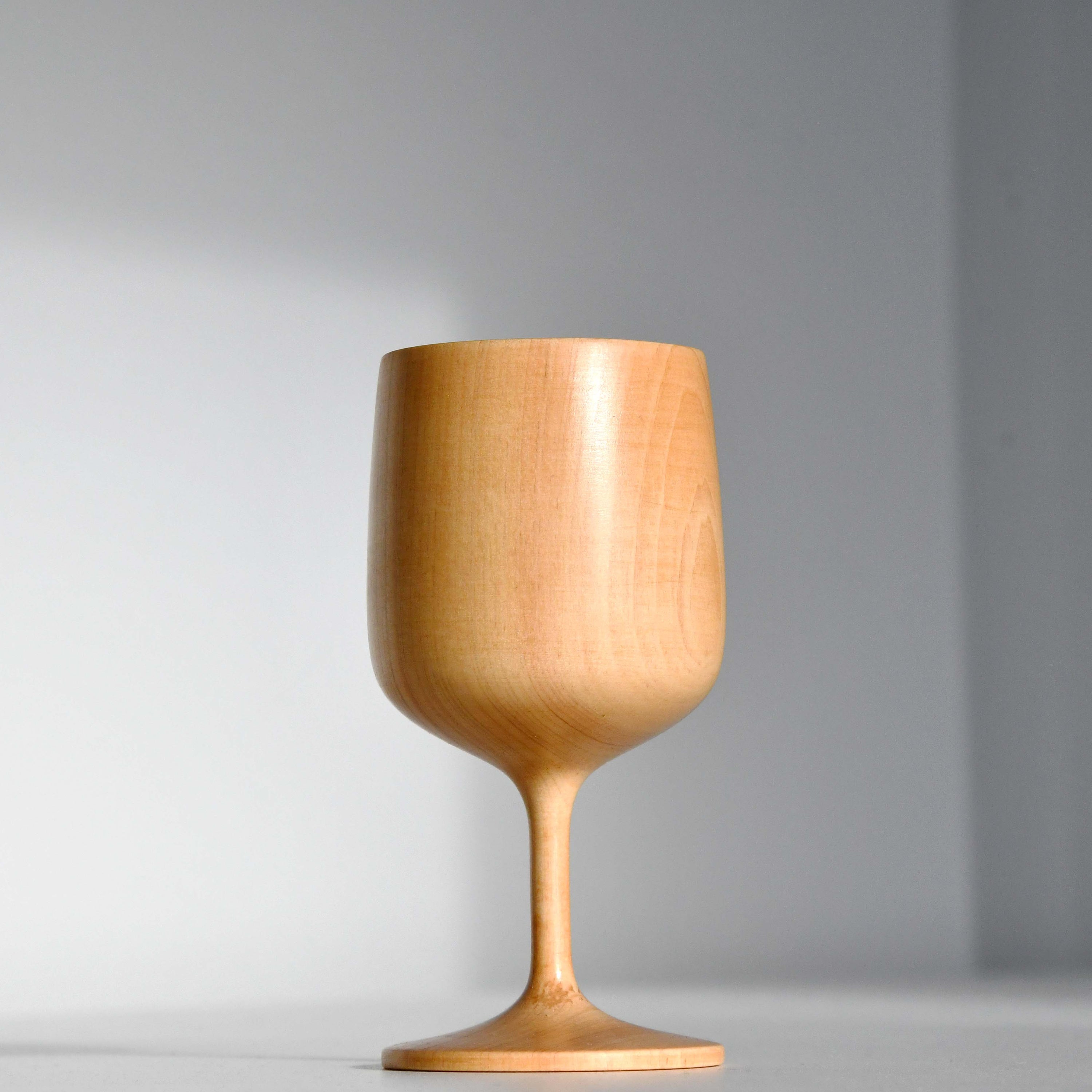 IPPONGI Uraha Mini Wooden Small Wine Glass, Japanese Hinoki 