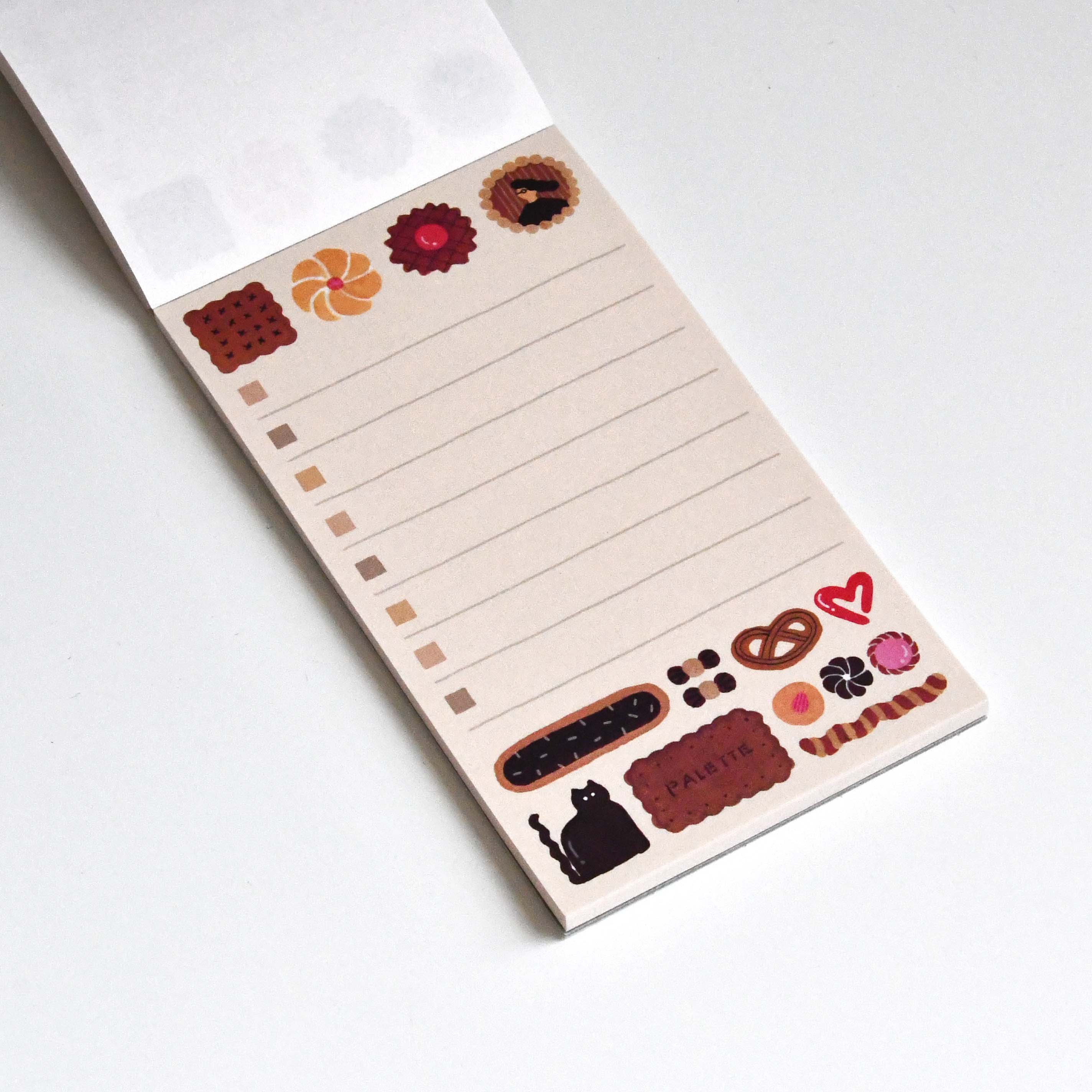 Iroha publication PALETTE Series THINGS TO DO Memo Notebook Healthy Beige, Japanese cute character illustration