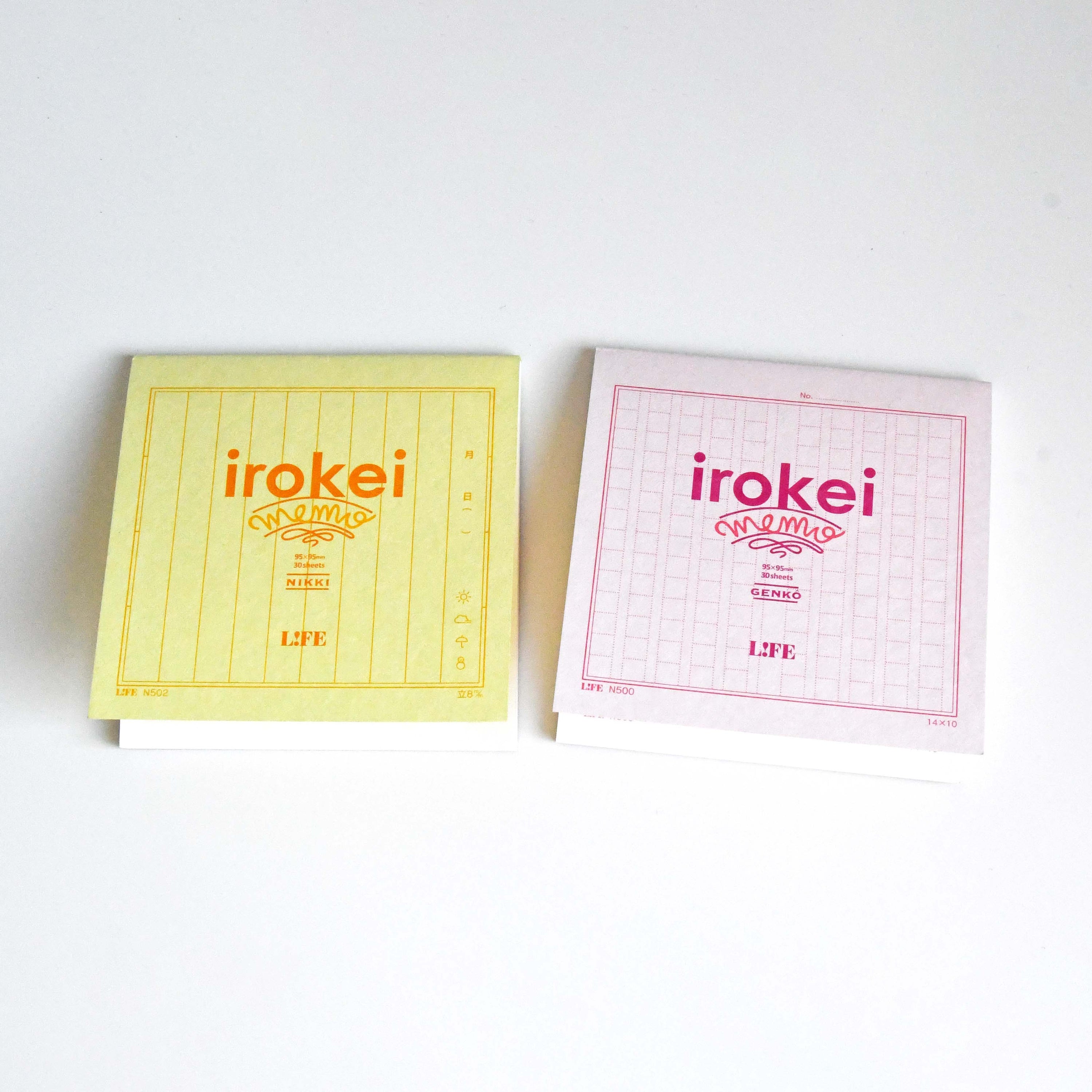 LIFE Irokei Japanese style Memo Notebook