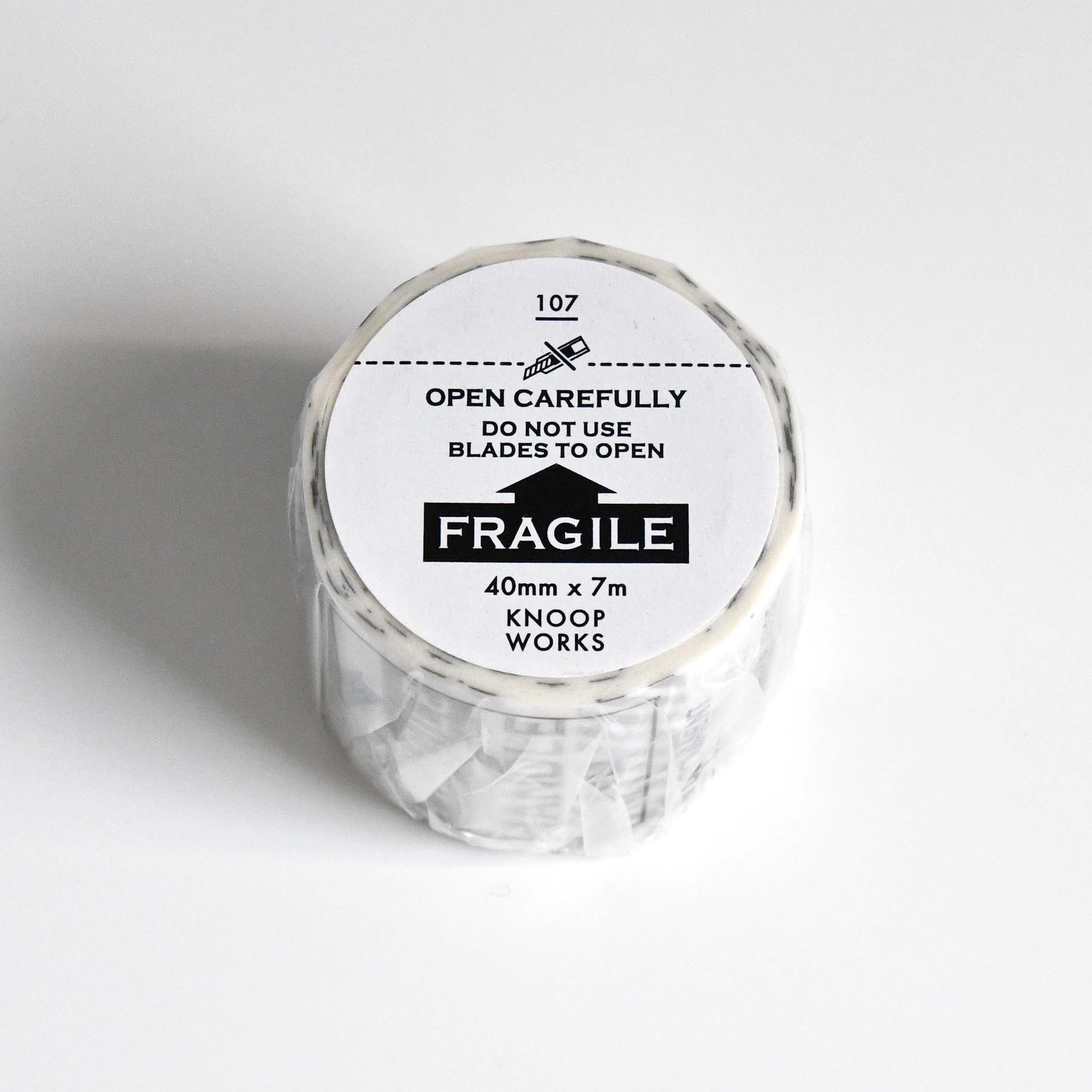 [KNOOPWORKS]  "FRAGILE" Masking Tape