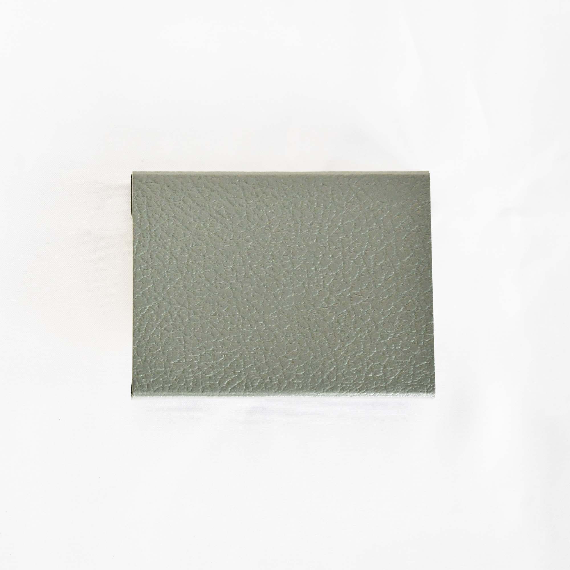 LIFE Index Sticky Memo Notes with Leather Case Gray YAMAMA Bungu Stationery  