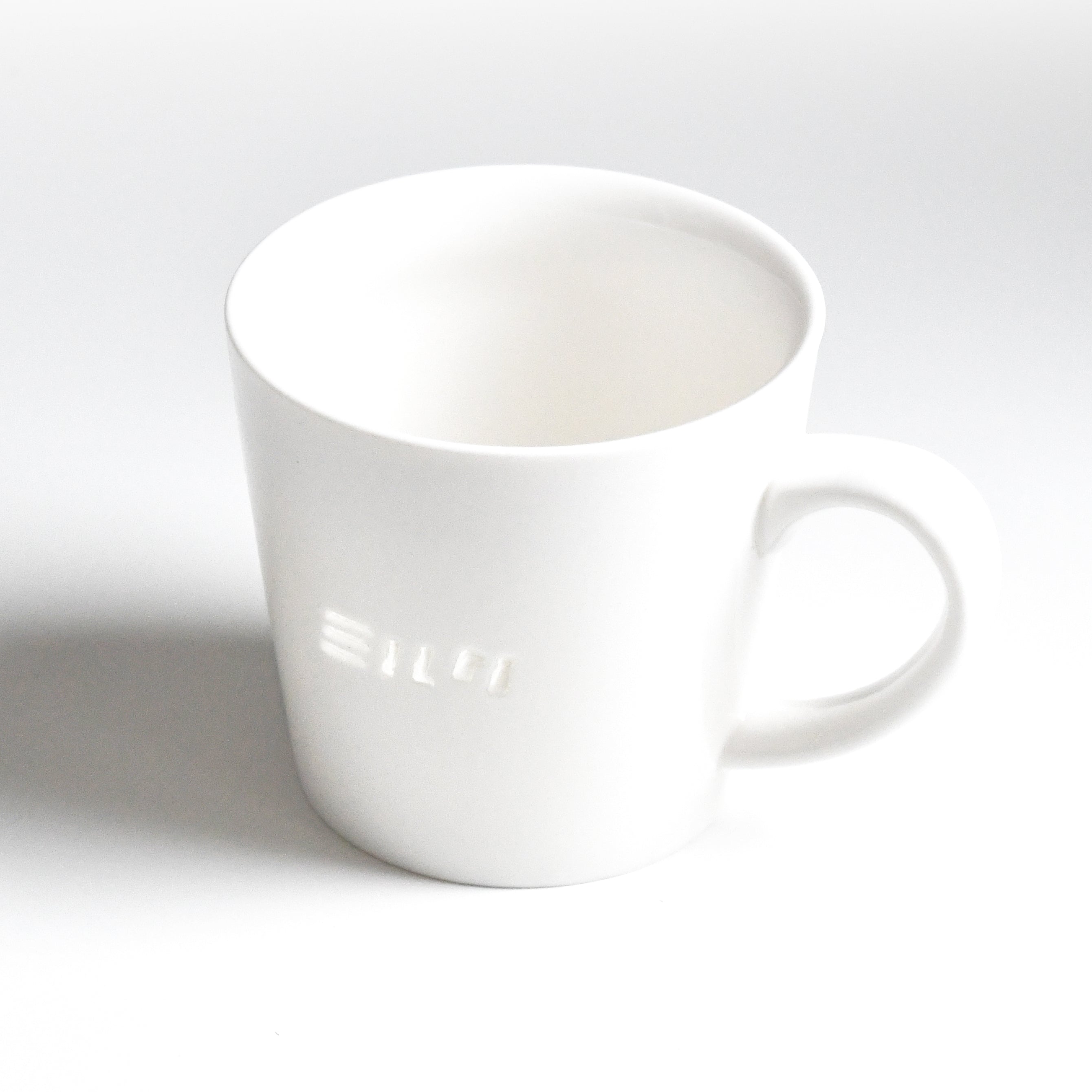 Milk Katakana Japanese typography mug cup