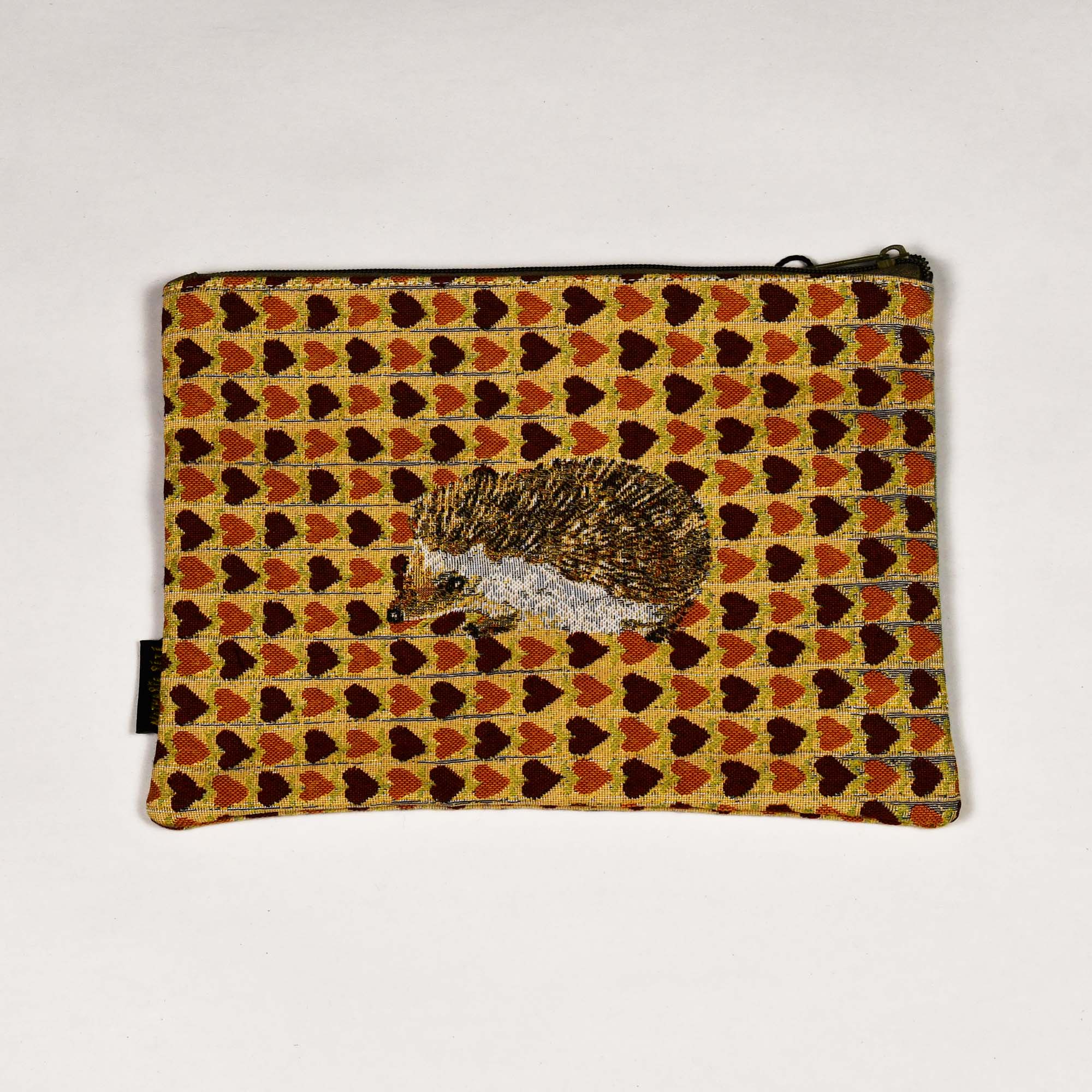 Nathalie Lete Animal Embroidery Flat Pouch Owl