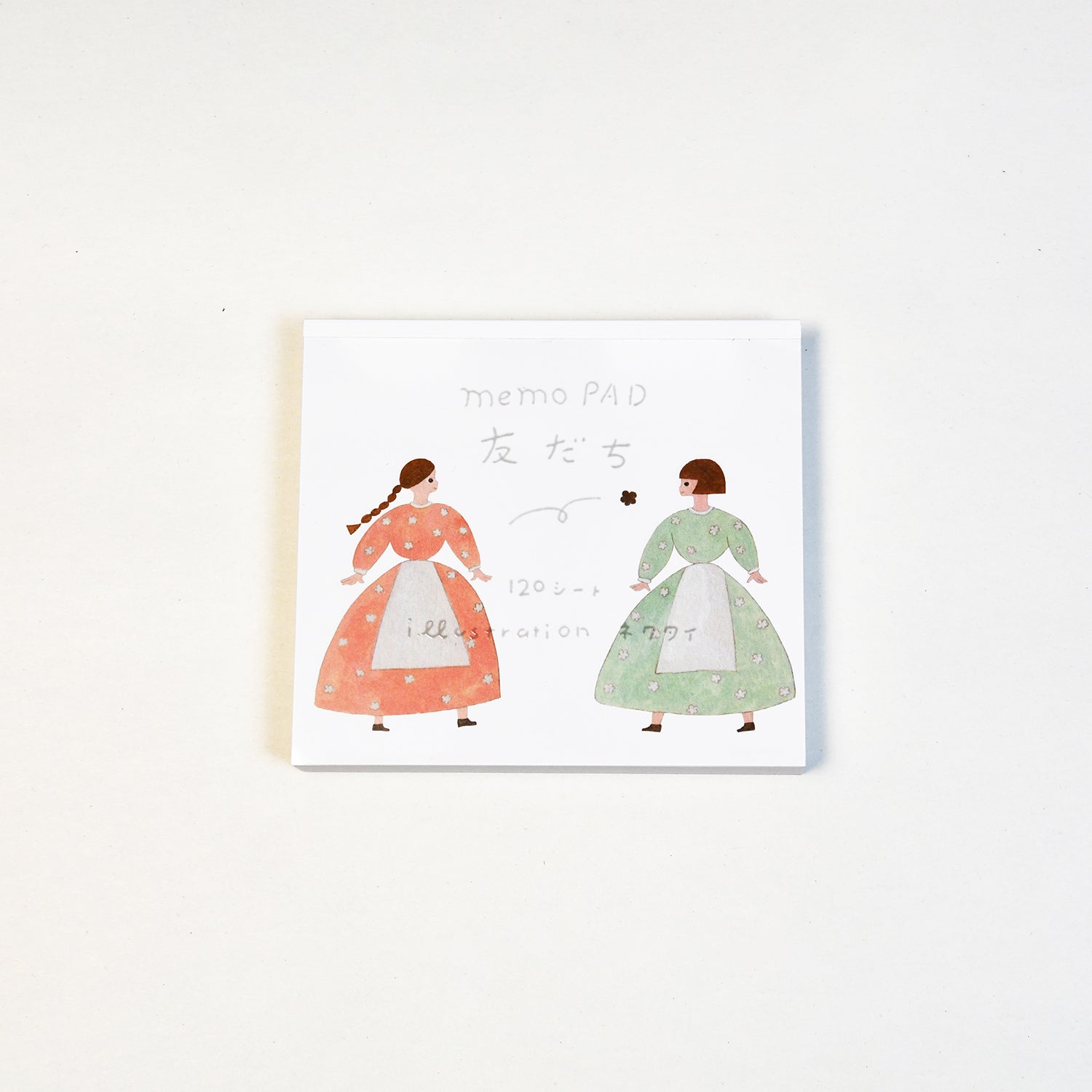 [Nekutai] 'Friendship' Block Memo Notebook
