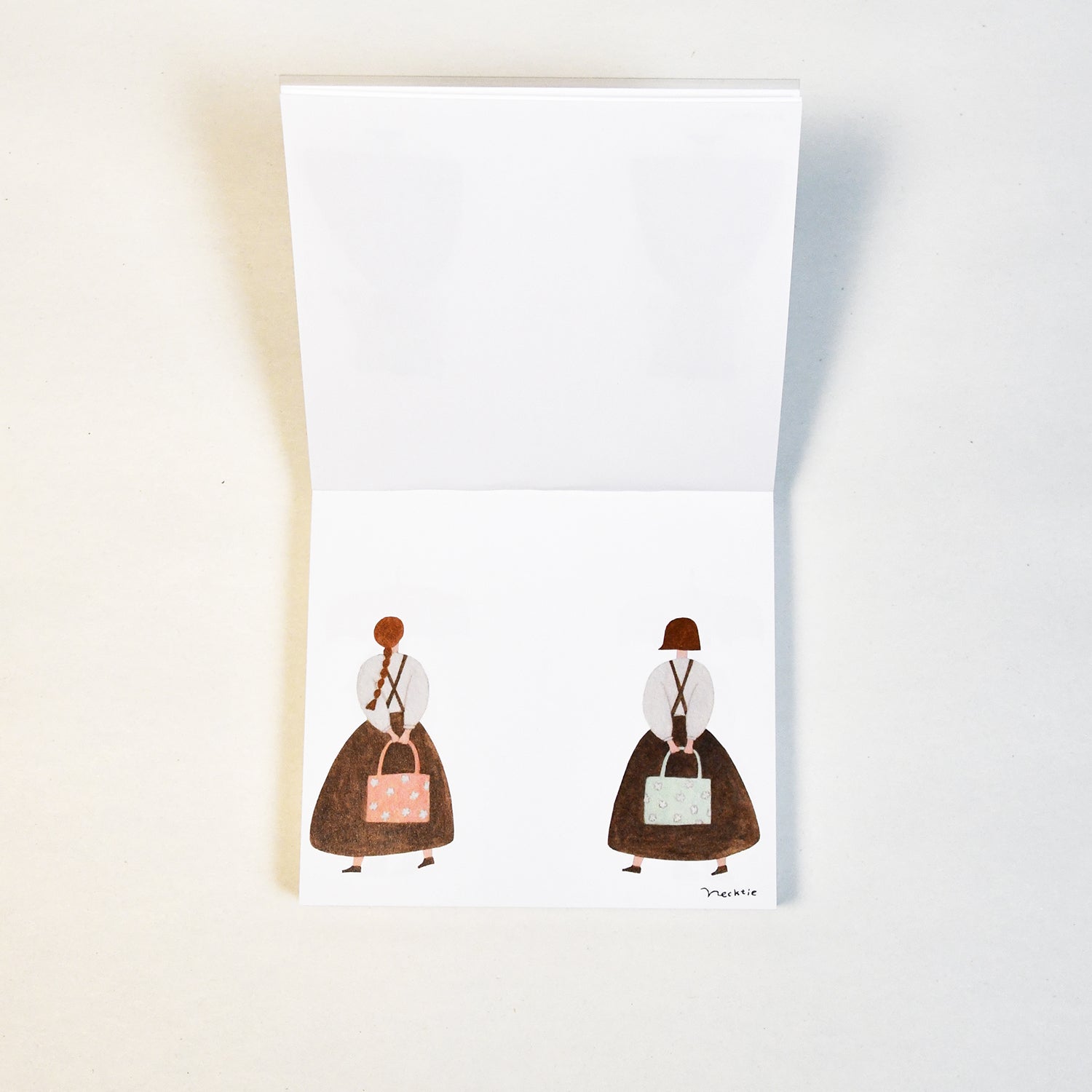 [Nekutai] 'Friendship' Block Memo Notebook