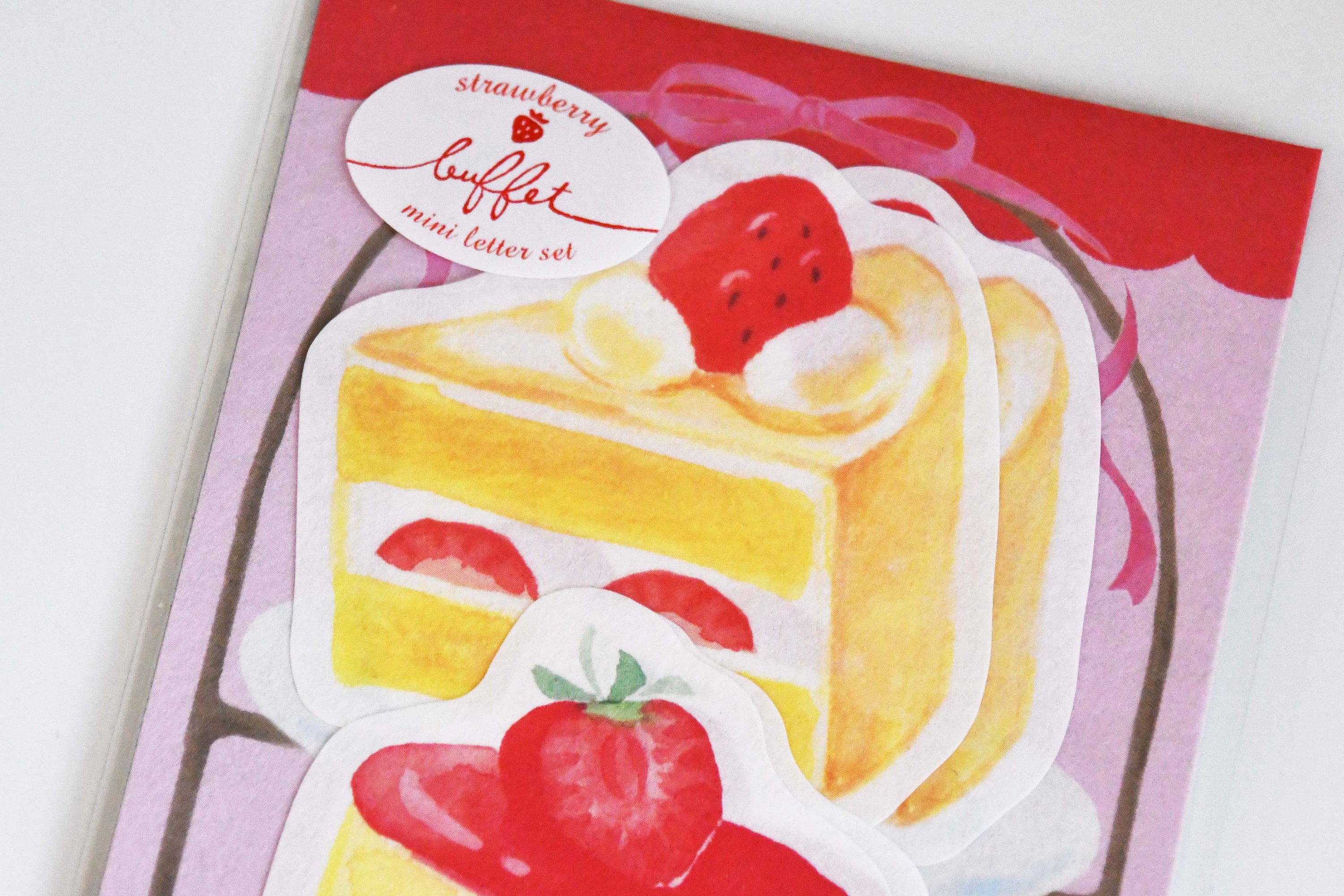 Otome Time Dice Cut Message Paper Strawberry Short Cake