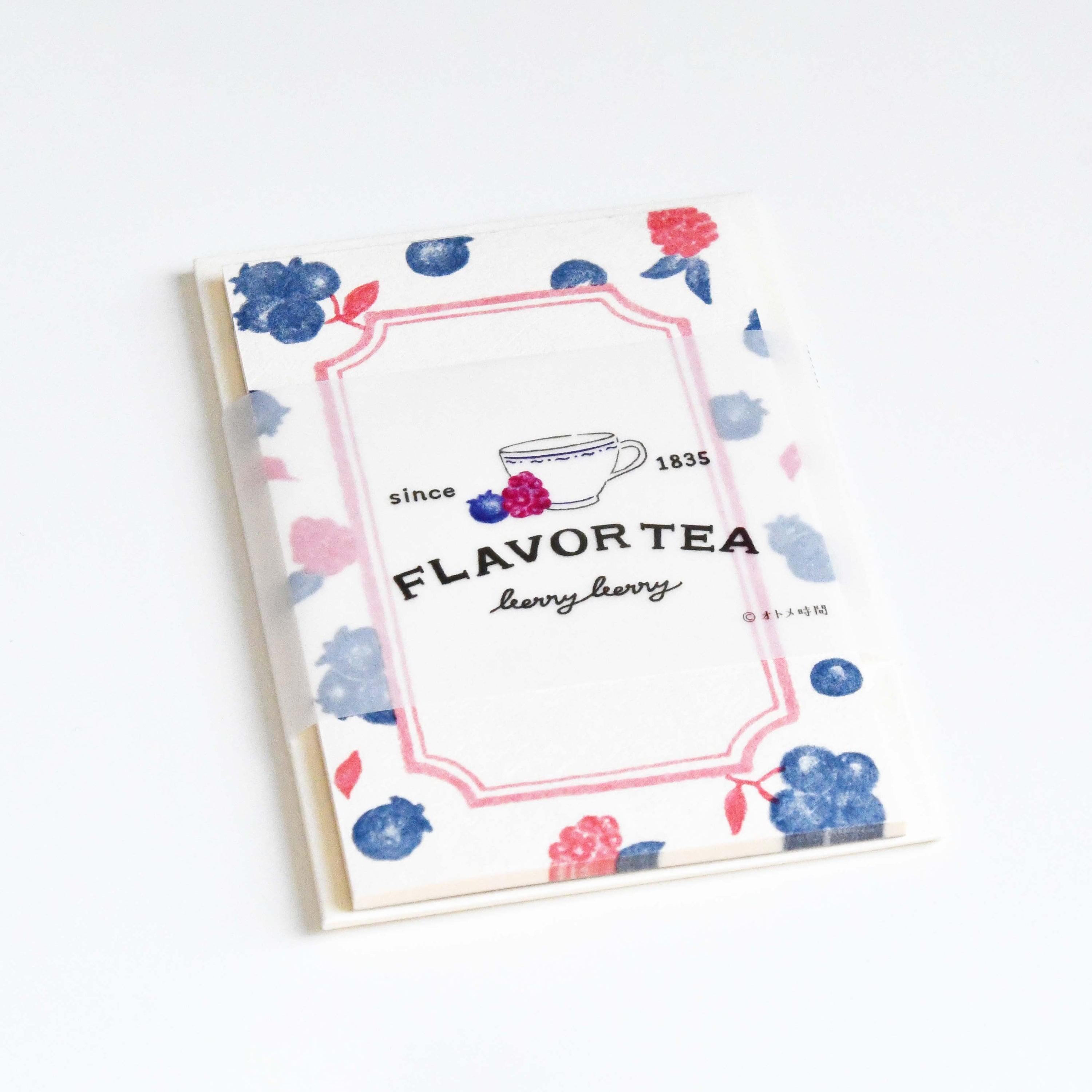 Otome Time FLAVOR TEA Tea Bag Letter Paper Berry