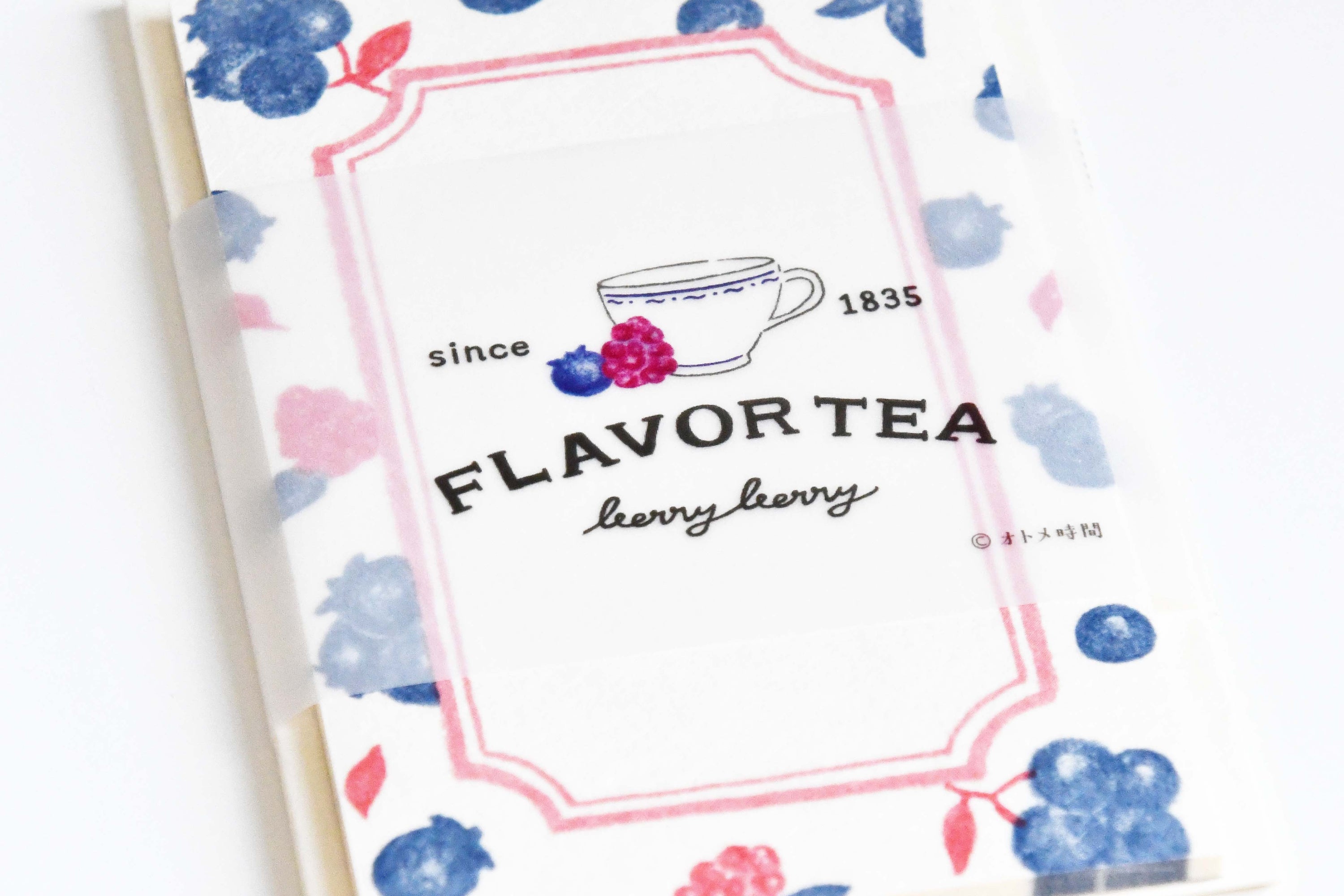 Otome Time FLAVOR TEA Tea Bag Letter Paper Berry