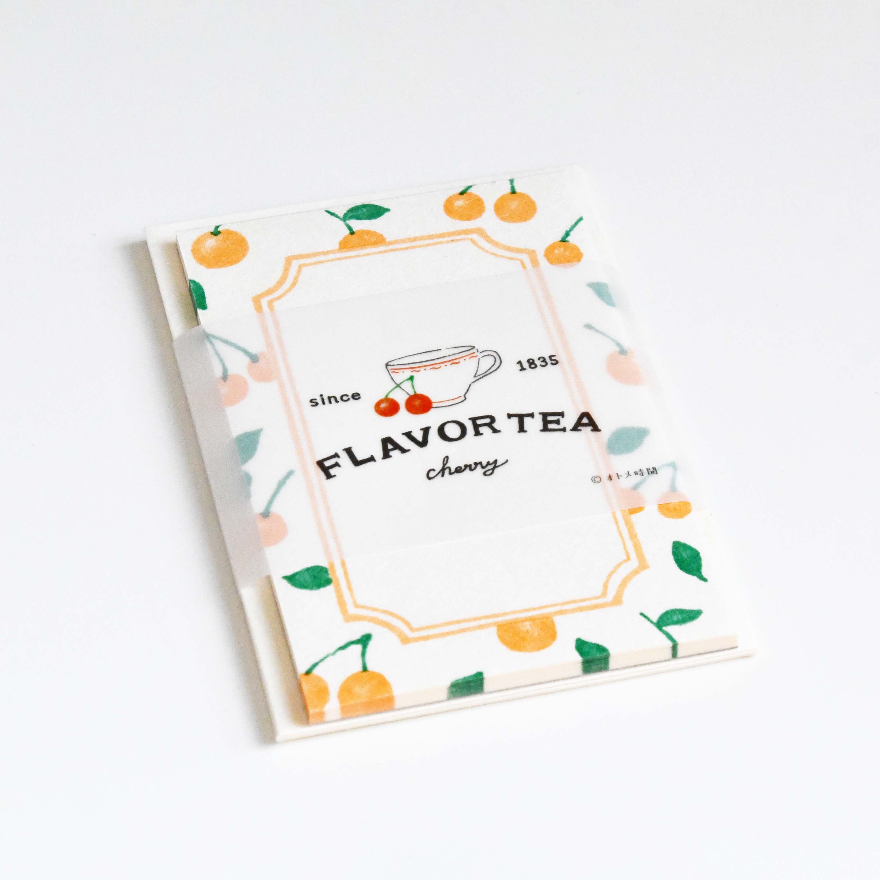 Otome Time FLAVOR TEA Tea Bag Letter Paper Cherry