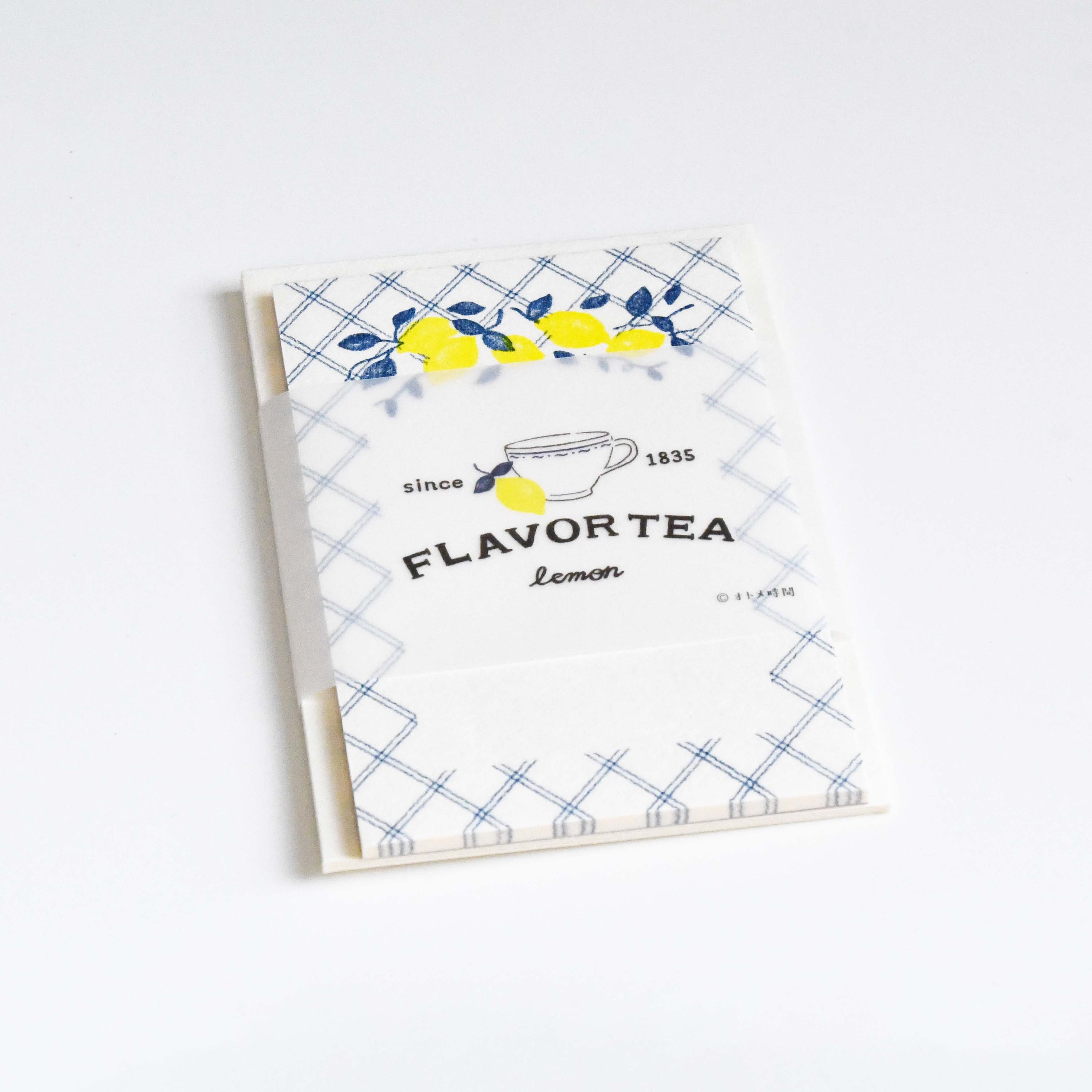 Otome Time FLAVOR TEA Tea Bag Letter Paper Lemon