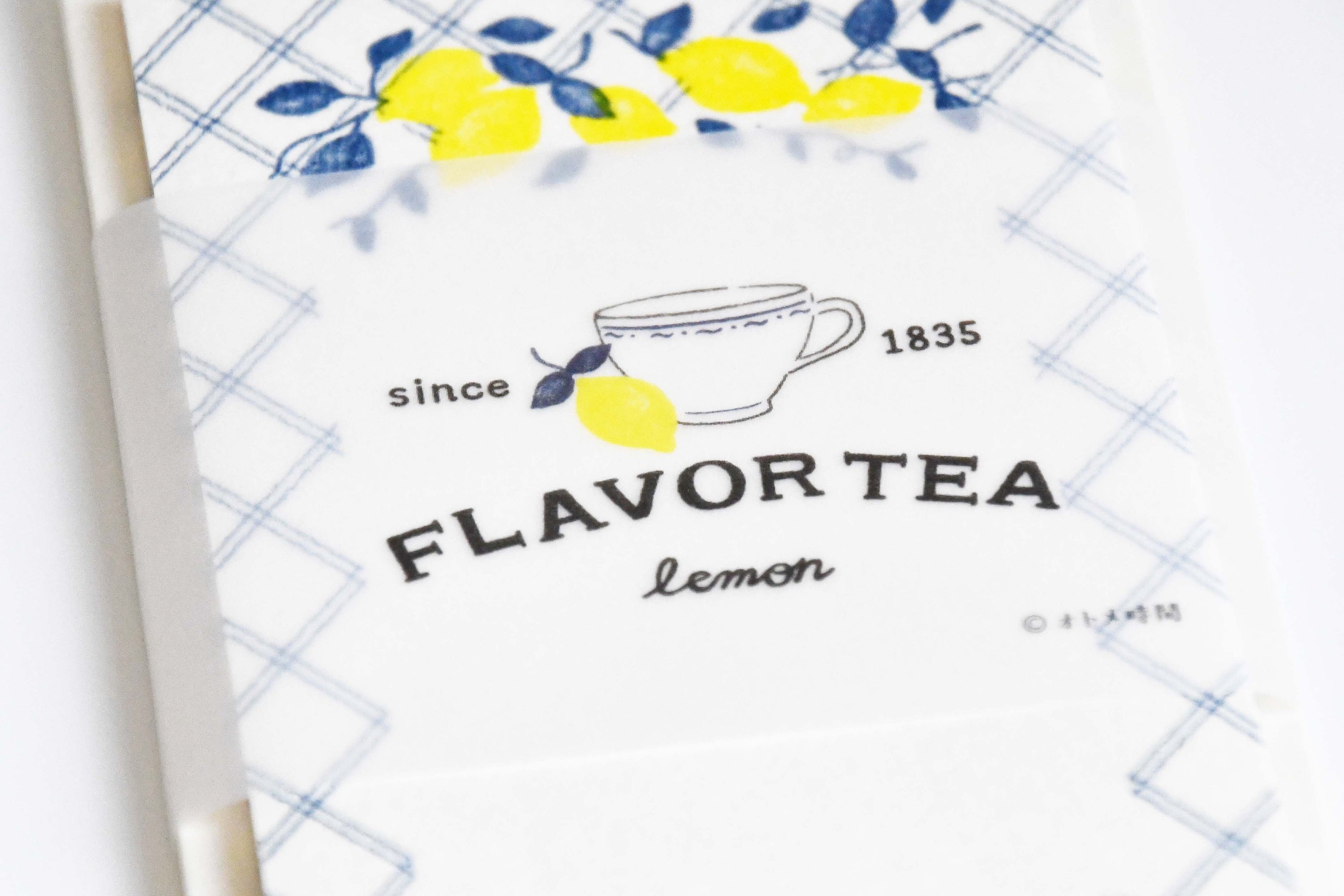 Otome Time FLAVOR TEA Tea Bag Letter Paper Lemon