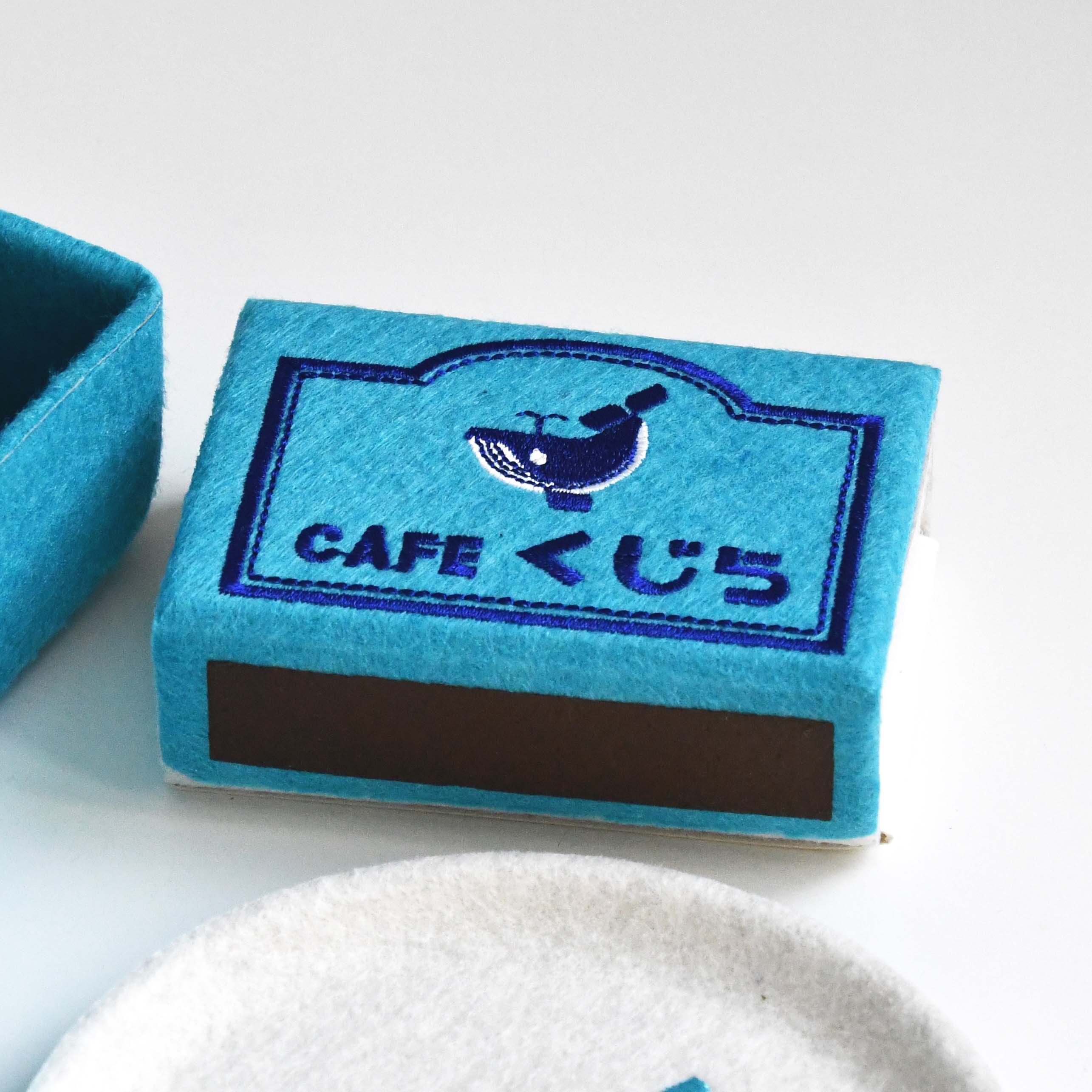 P+G Design PUPU Felt Match Box Cafe Wale