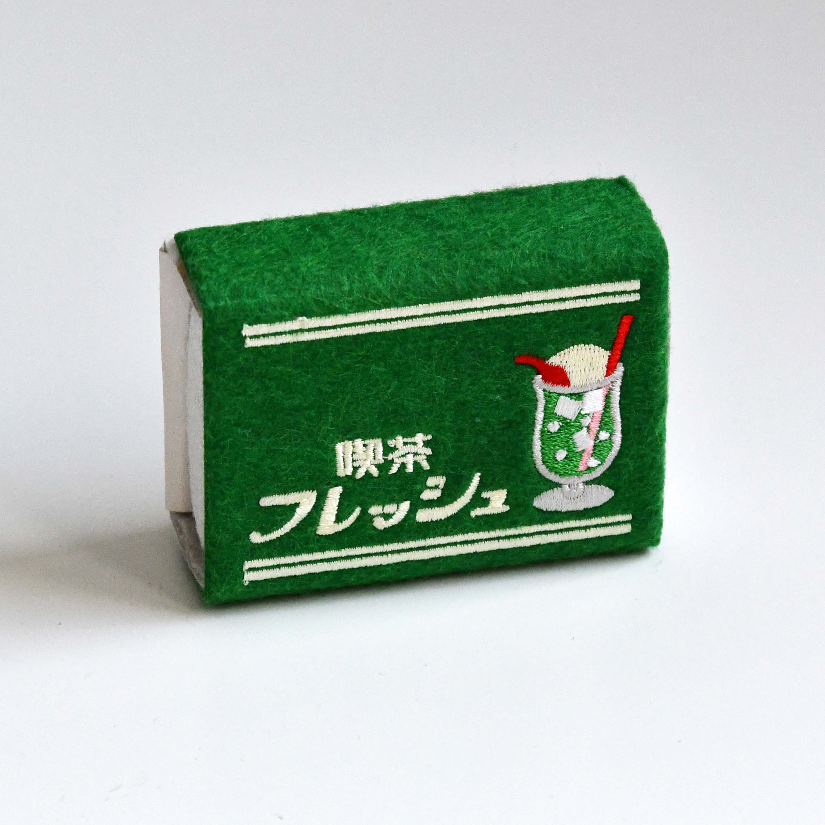 P+G Design PUPU Felt Match Box Kissa Flesh Coffee Shop