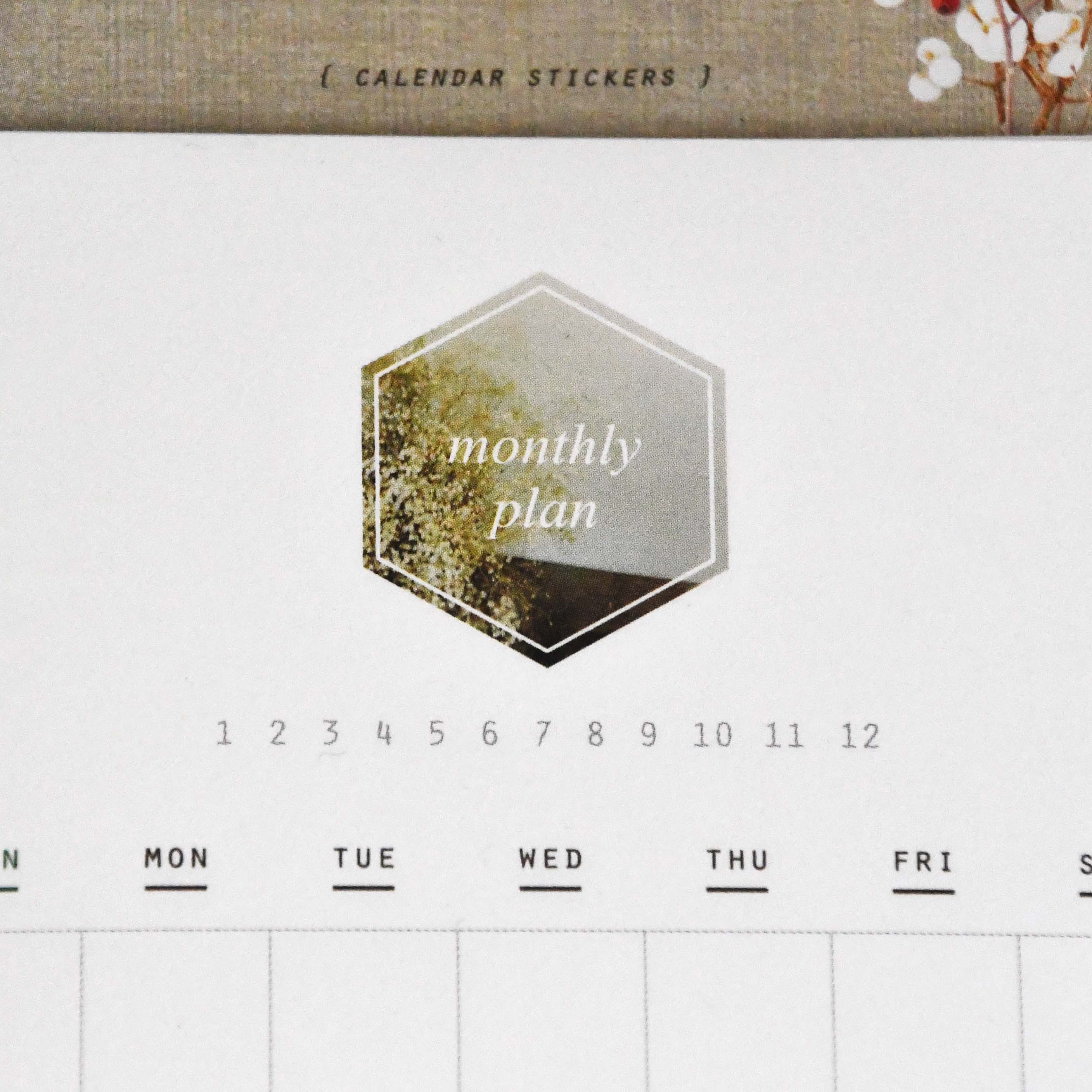 Suatelier Sticky Monthly Plan Memo, Monthly Plan #1040