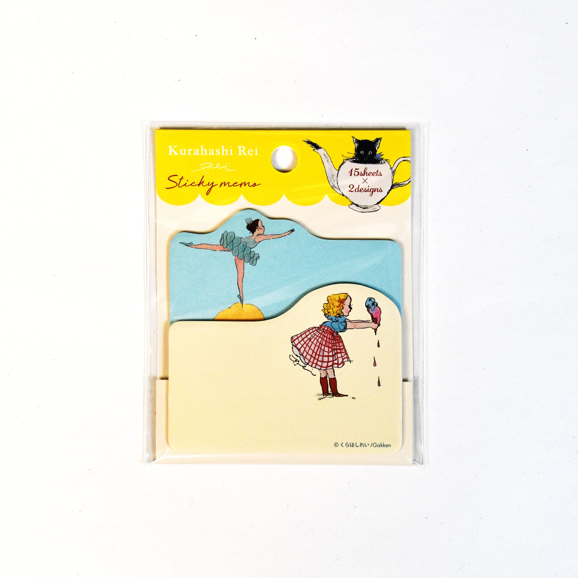 [Rei Kurahashi] Sticky Notes Pad - Yellow