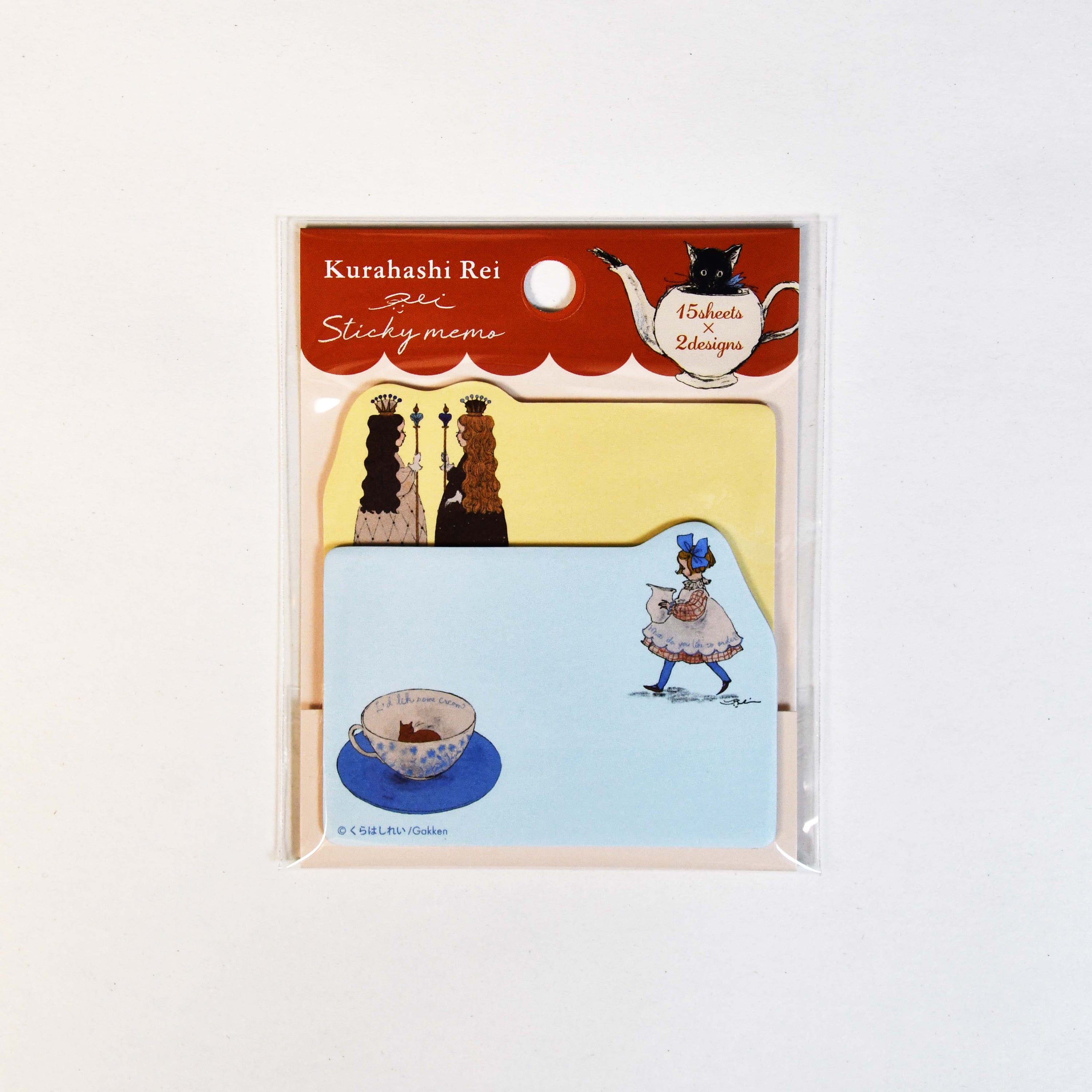 [Rei Kurahashi] Sticky Notes Pad - Red