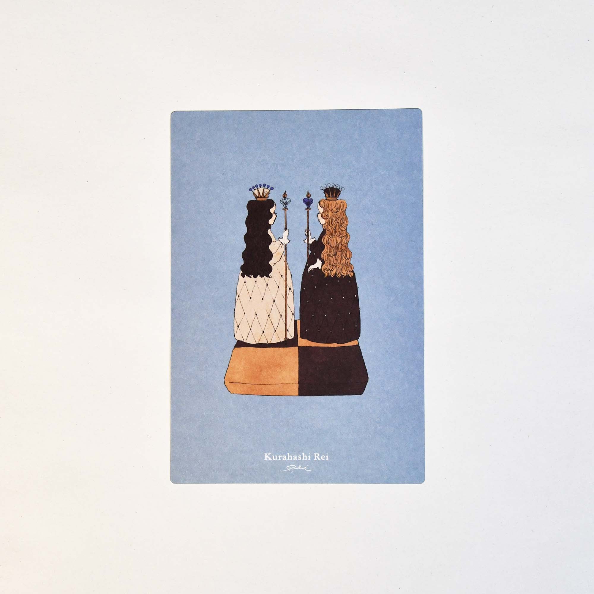 [Rei Kurahashi] Can Case & Postcards set - Red