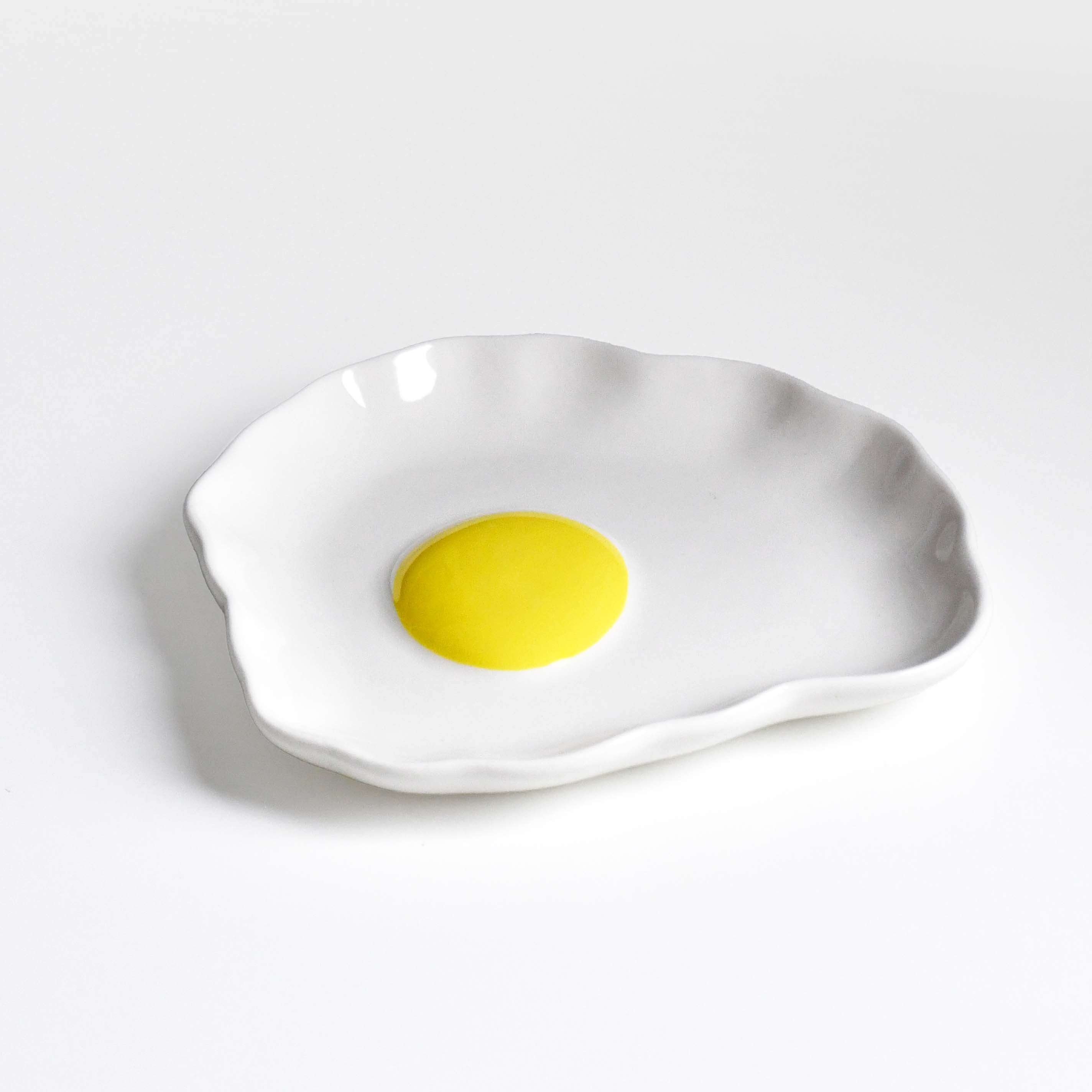 Rice Denmark Ceramic Tray Fried egg