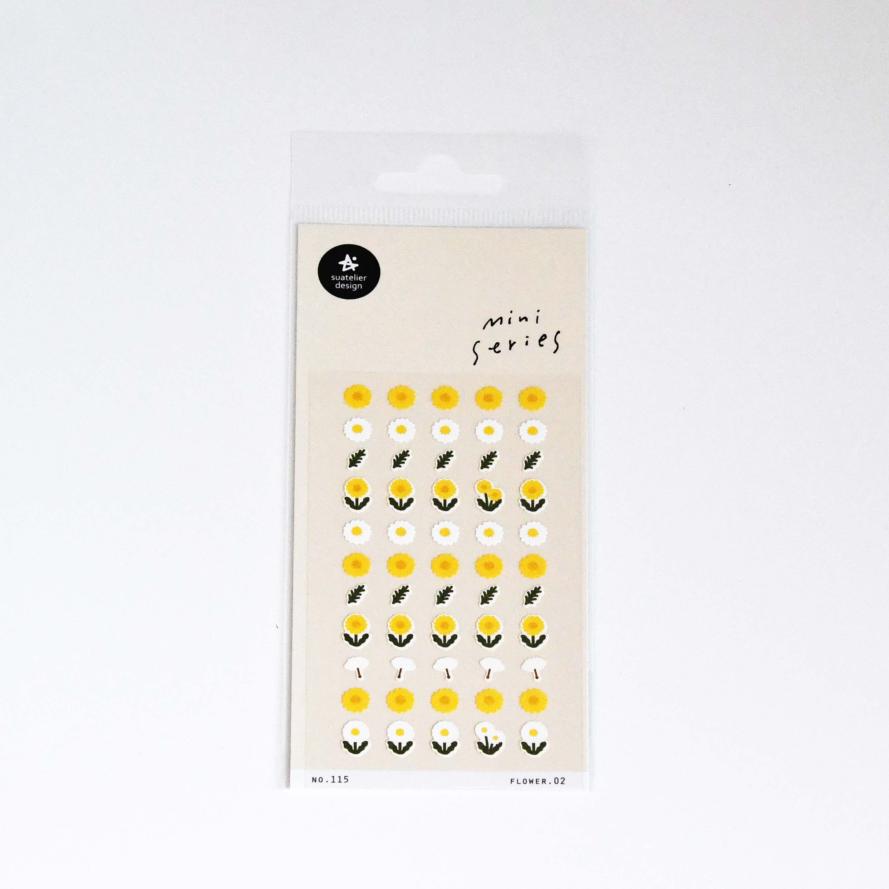 Suatelier Mini Series Sticker - FLOWER. 02 #115