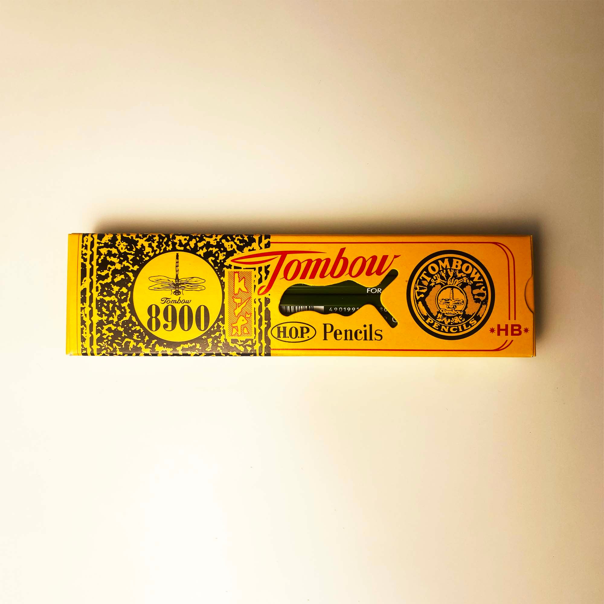 [Tombow] 8900 Pencil HB hardness 12 Pieces in Cardboard Box