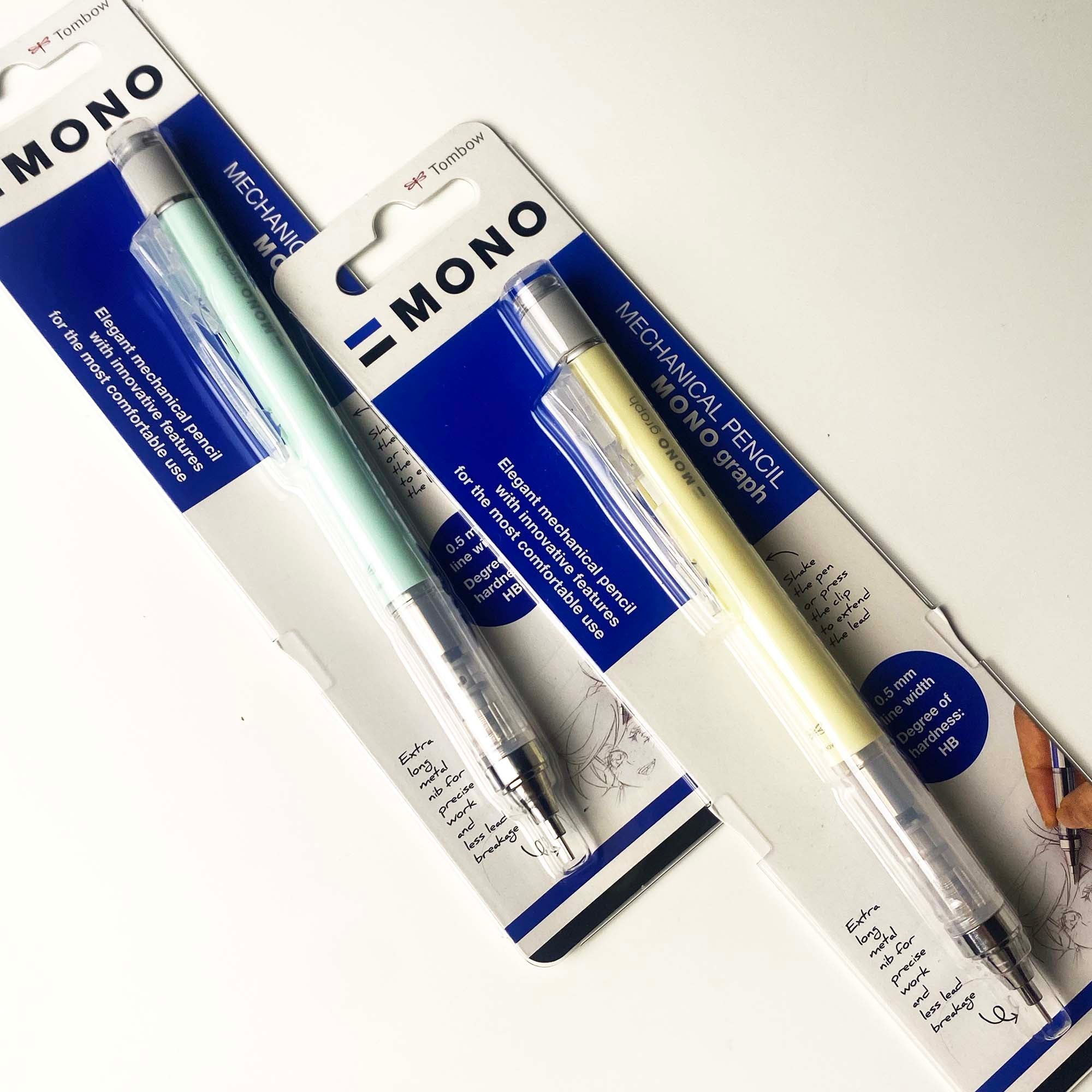 [Tombow] Mono Graph Mechanical Pencil - Cream Yellow