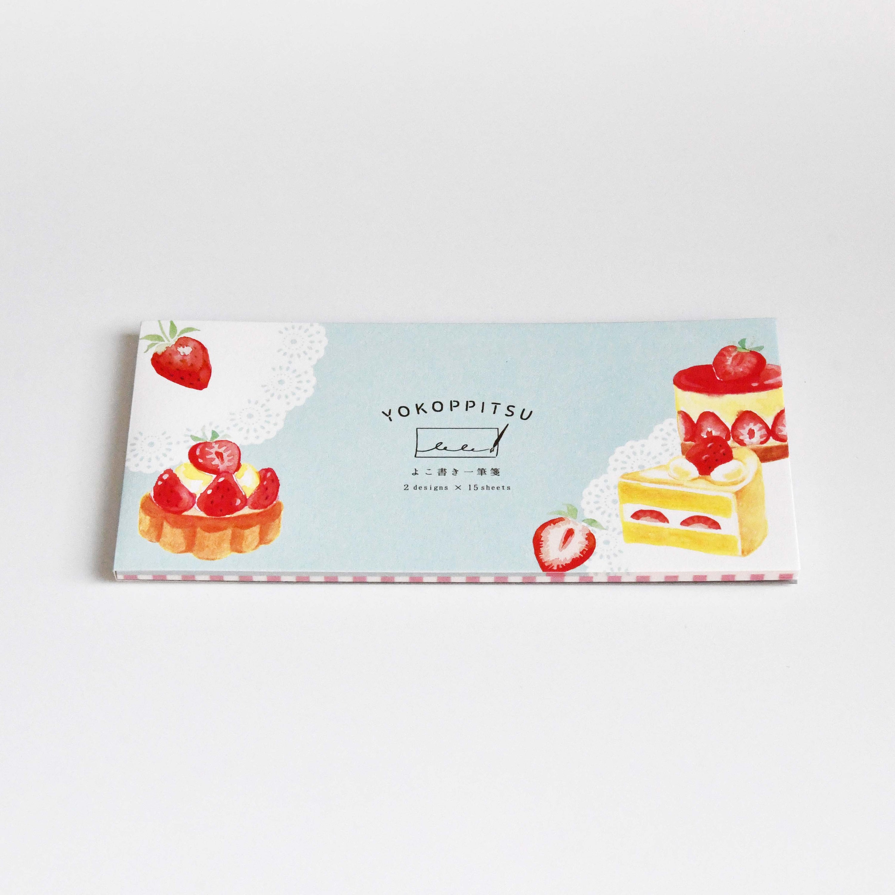 Wa-life YOKOPPITSU Japanese Paper Letter Book - Cake