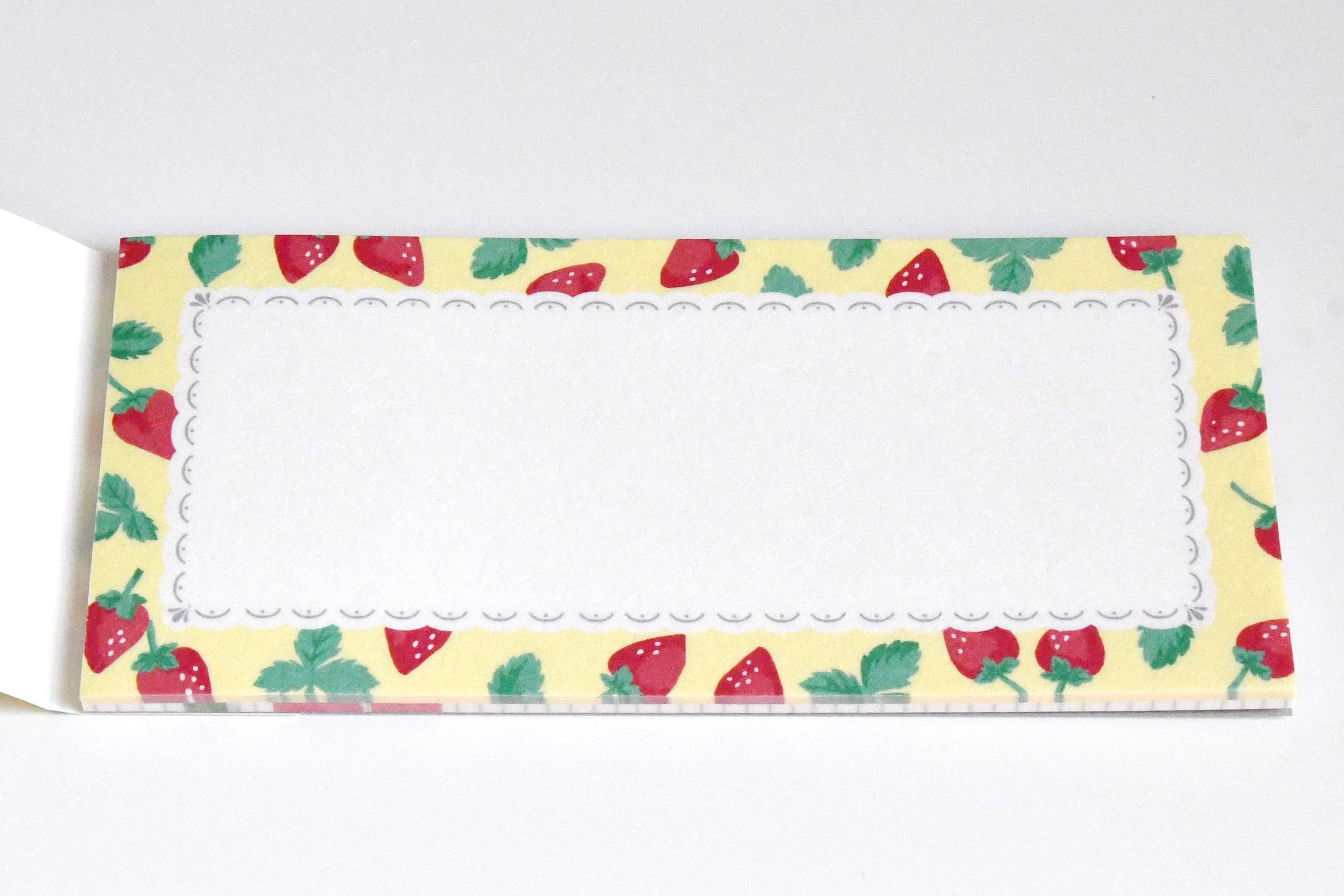 Wa-life YOKOPPITSU Japanese Paper Letter Book - Strawberry