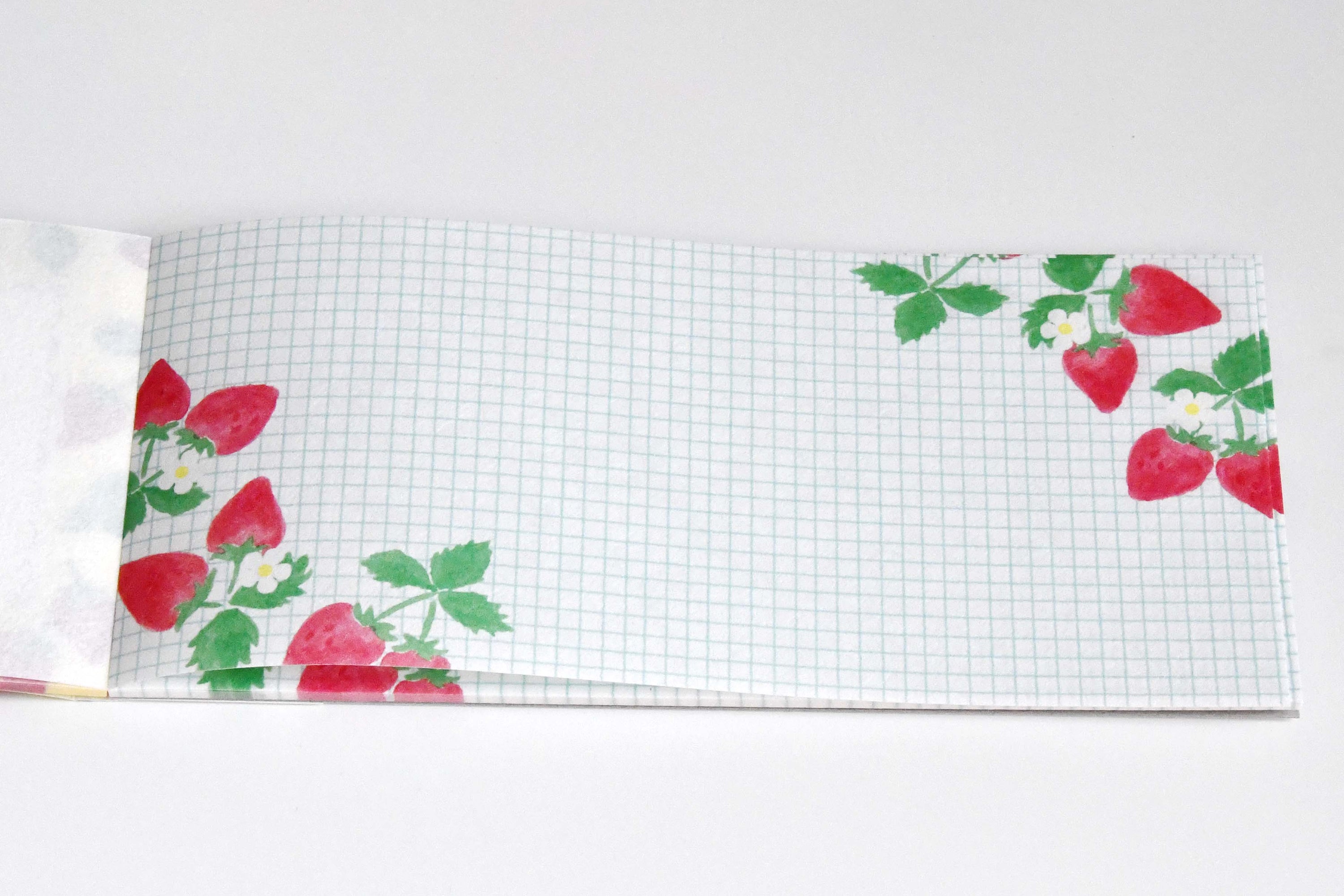 Wa-life YOKOPPITSU Japanese Paper Letter Book - Strawberry