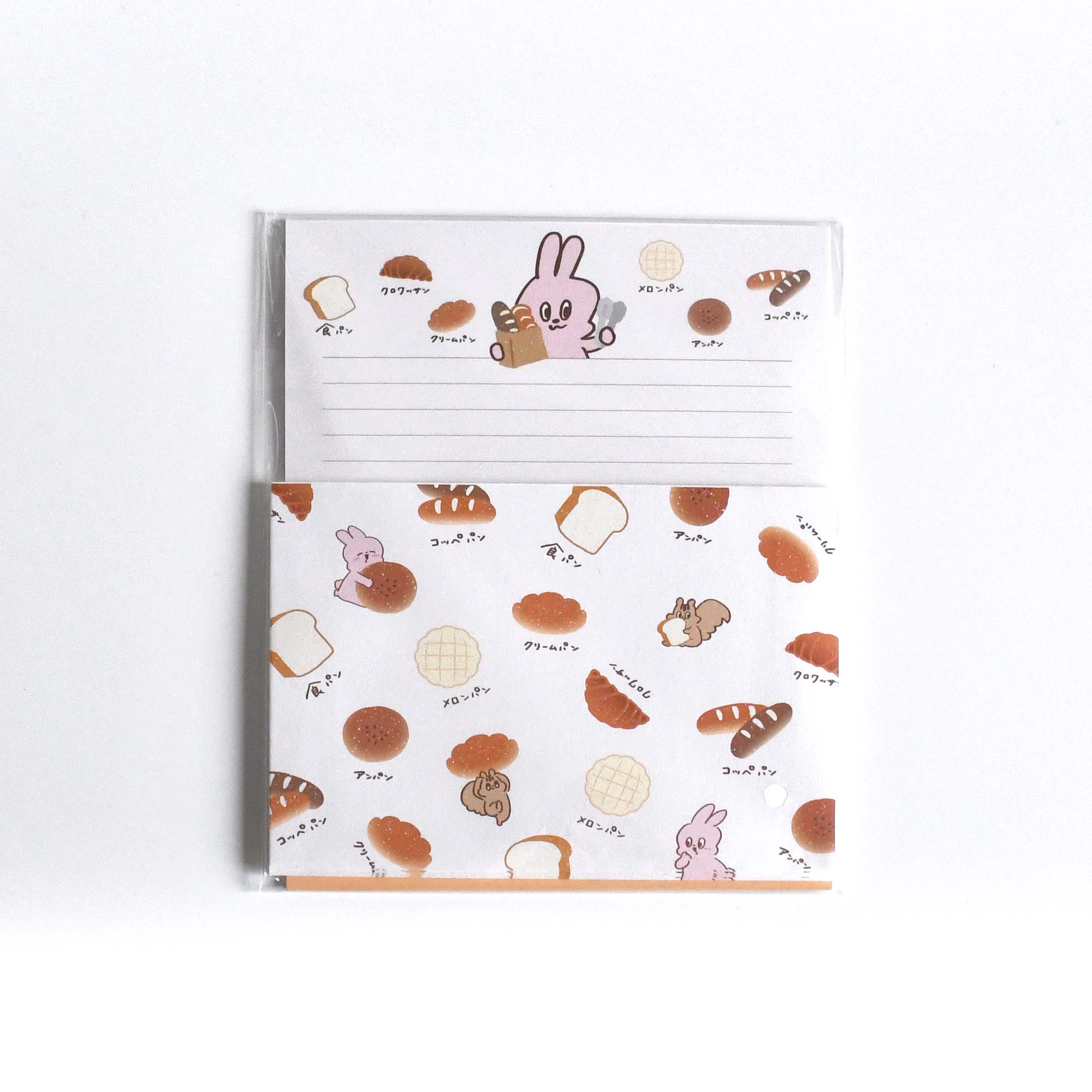 Yummy Mummy Cafe Stationary Series Made in Japan, Letter set Bread