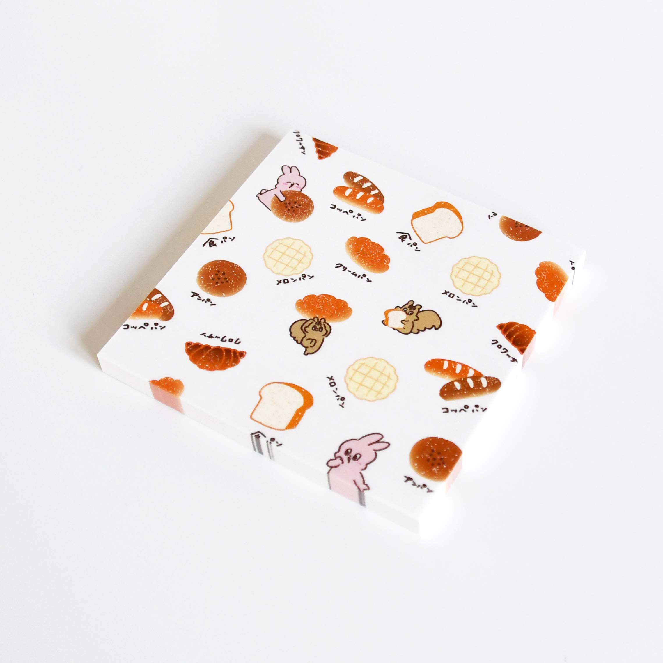 Yummy Mummy Cafe Stationary Series Made in Japan, Memo Notebook Bread