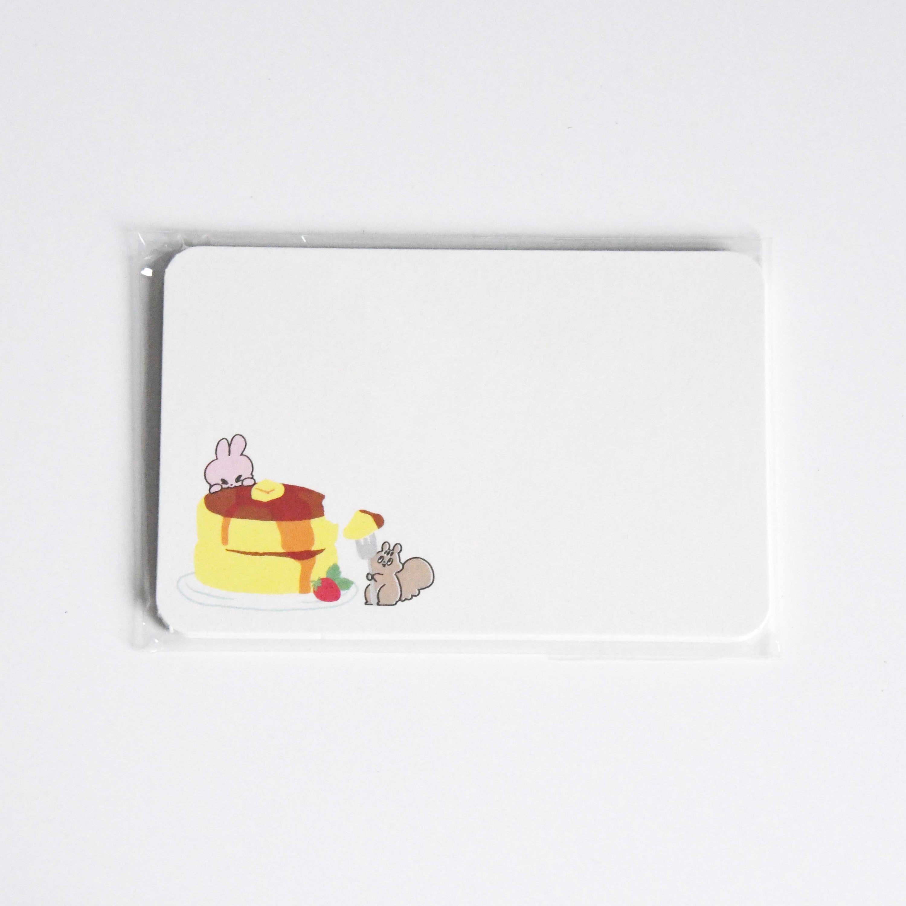 Yummy Mummy Cafe Stationary Series Made in Japan, Message card Pancake