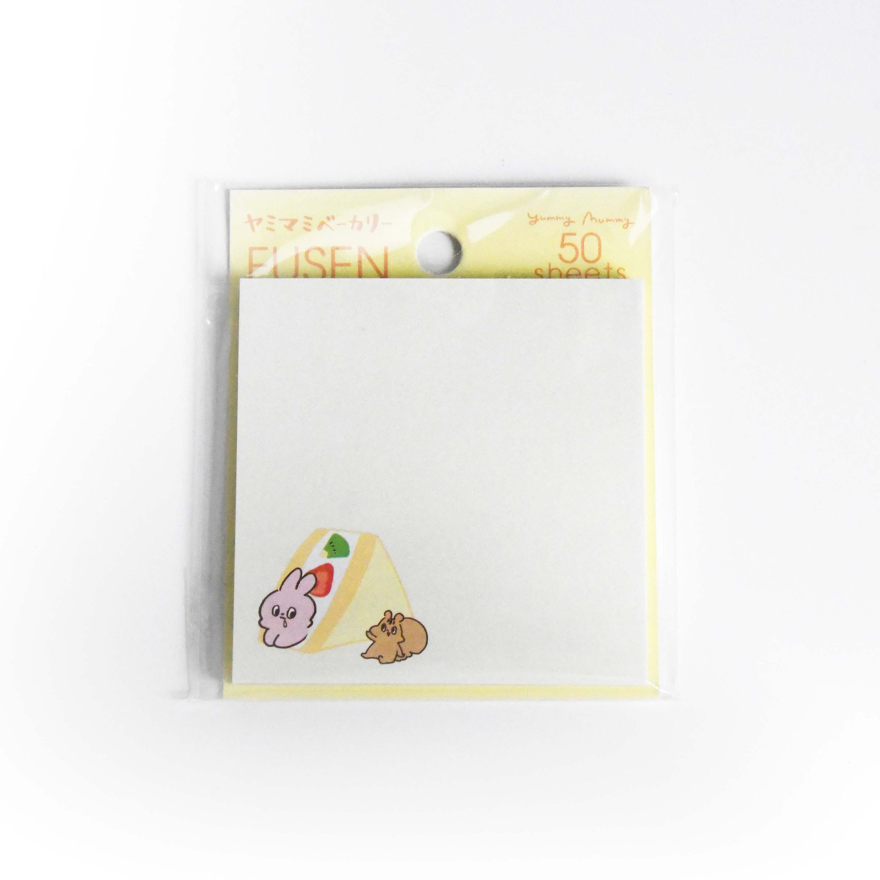 Yummy Mummy Cafe Stationary Series Made in Japan, Index Sticky memo Fruits sand