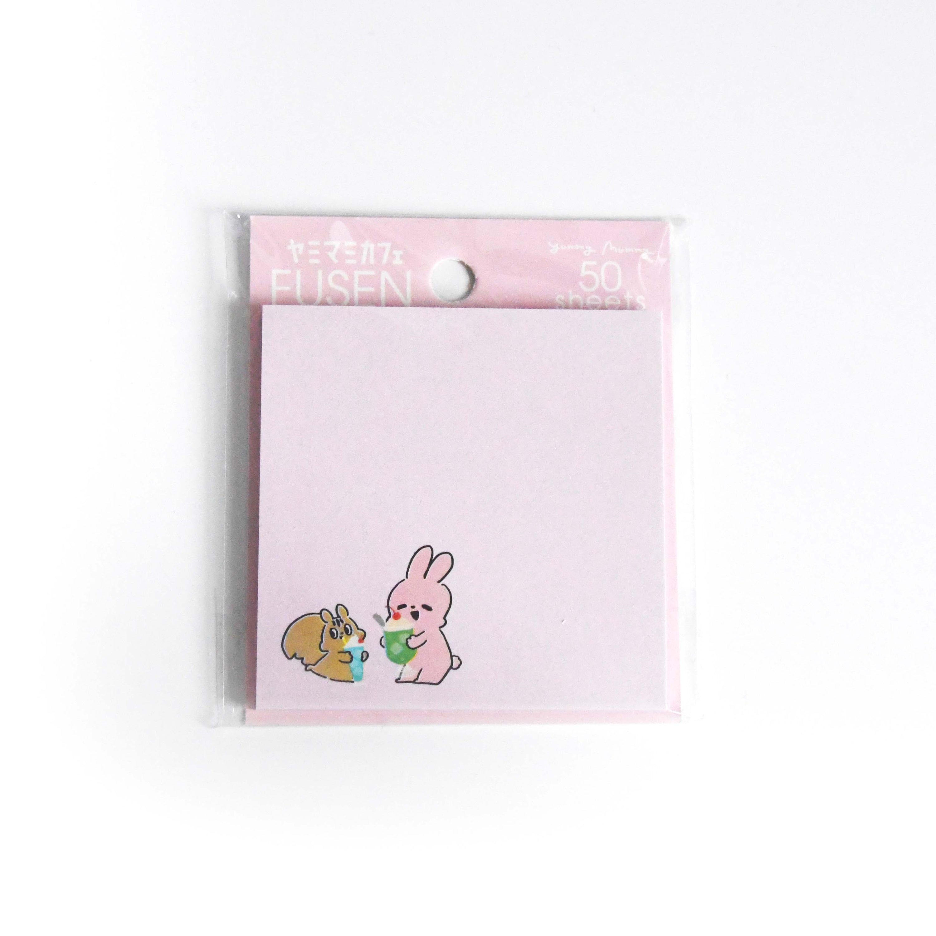 Yummy Mummy Cafe Stationary Series Made in Japan, Index Sticky memo Cream Soda