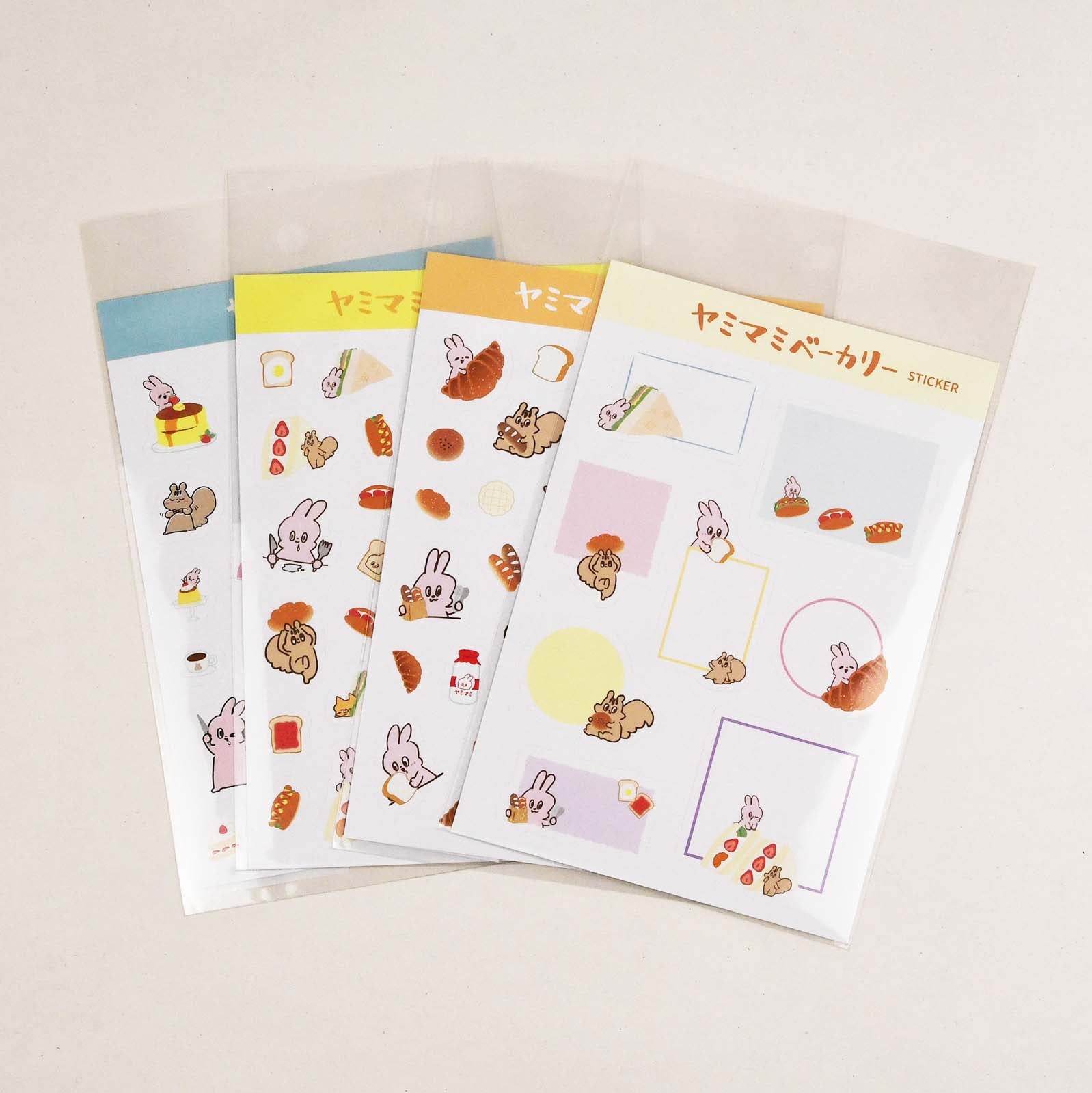 [Yummy Mummy Cafe]  Paper Sticker - Bread