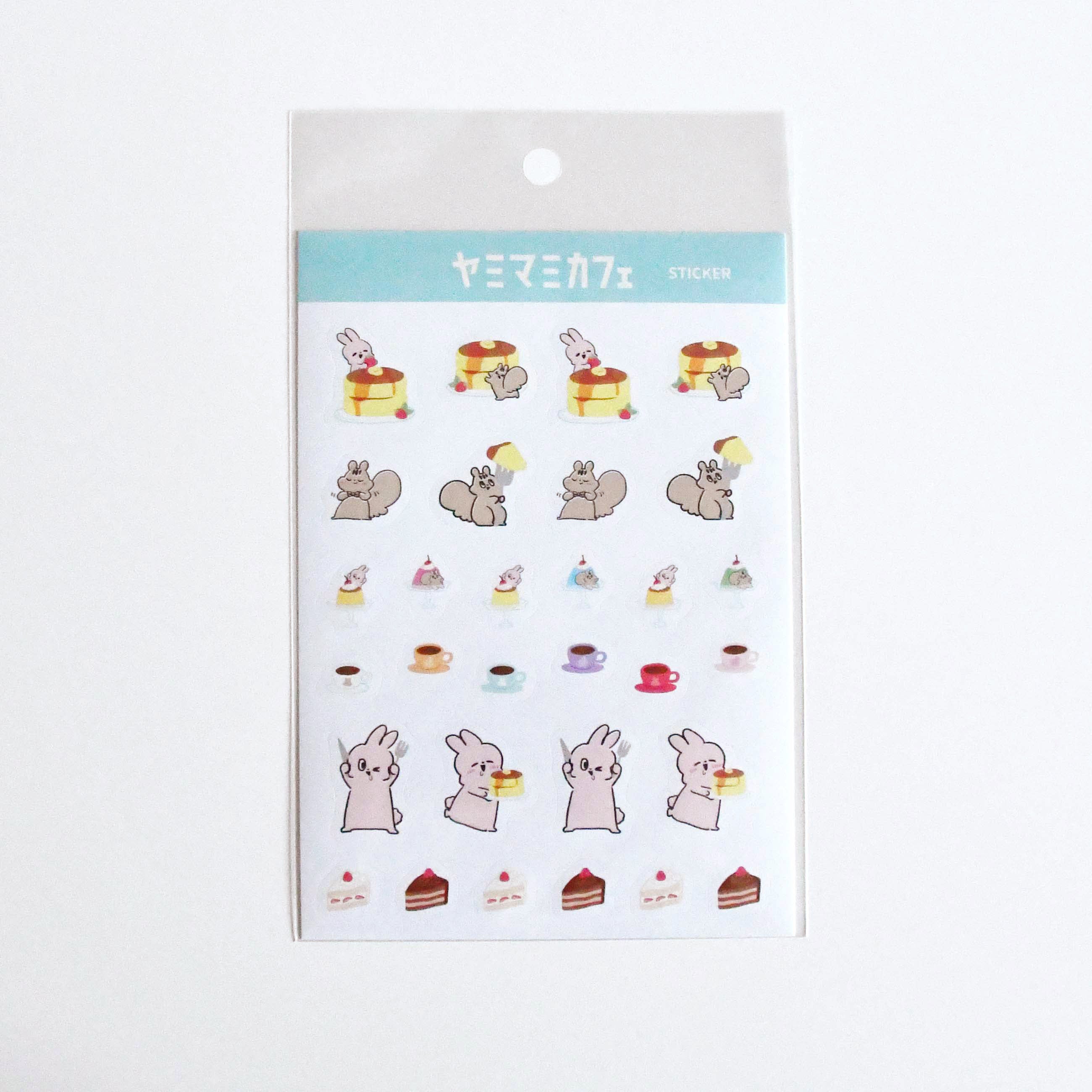 Yummy Mummy Cafe Stationary Series Made in Japan, Paper Sticker Pancake